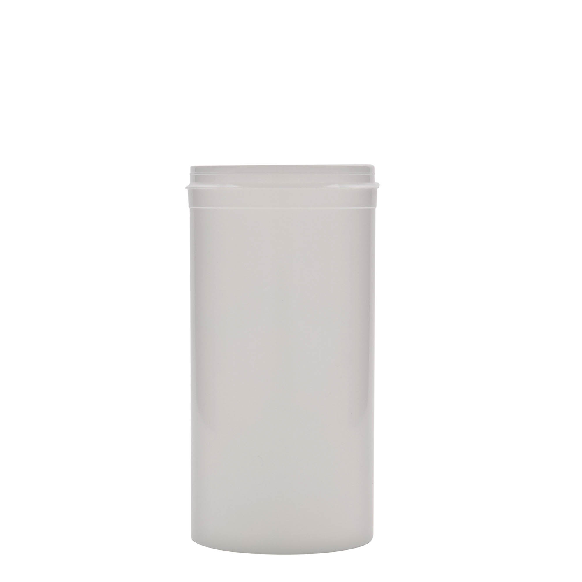 Bottiglia dosatrice da 655 ml 'Securibox', plastica PP, bianca, bocca: chiusura a vite Bottiglia dosatrice da 655 ml 'Securibox', plastica PP, bianca, bocca: chiusura a vite