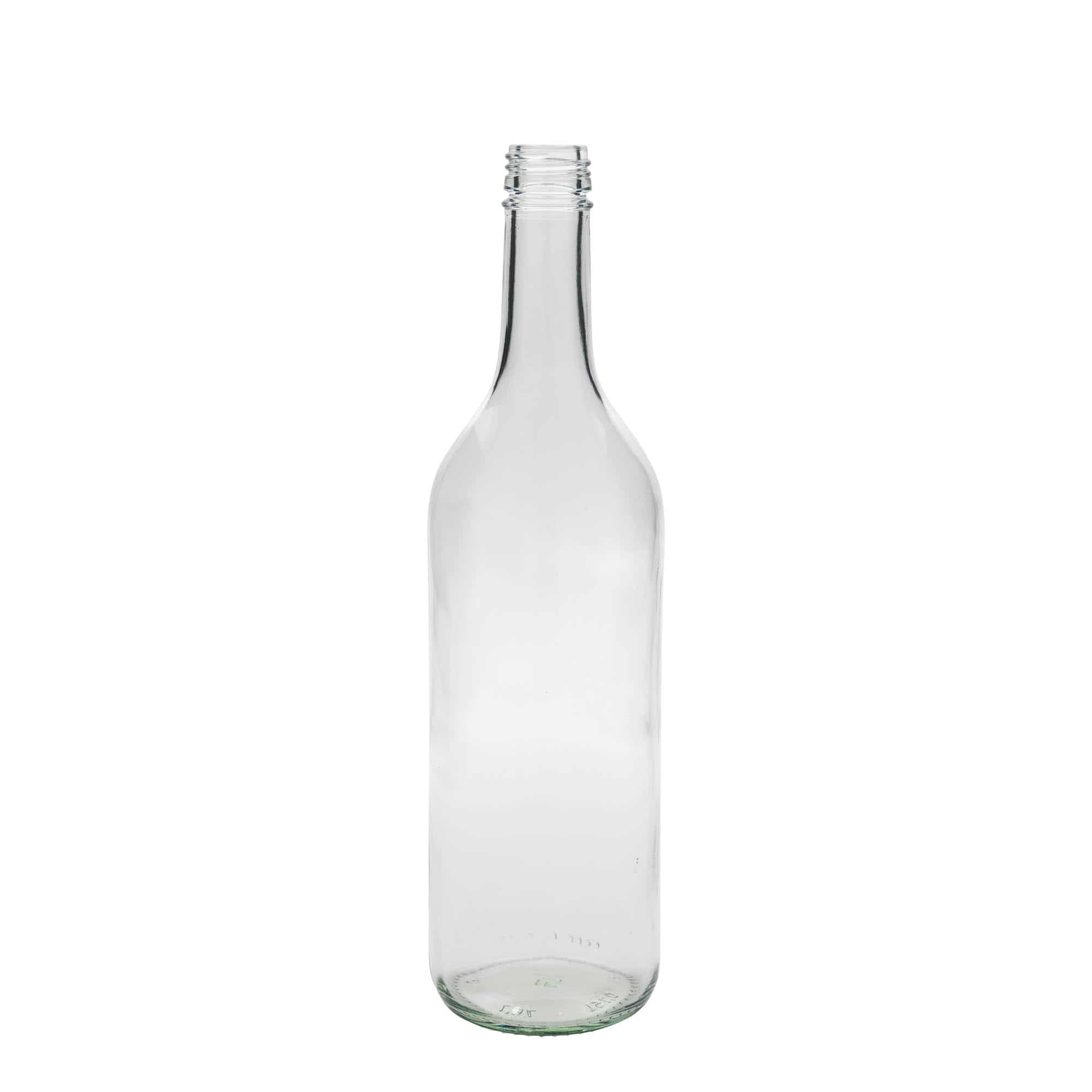 750 ml Bottiglia Bordolese, vetro, imboccatura: PP 28 750 ml Bottiglia Bordolese, vetro, imboccatura: PP 28