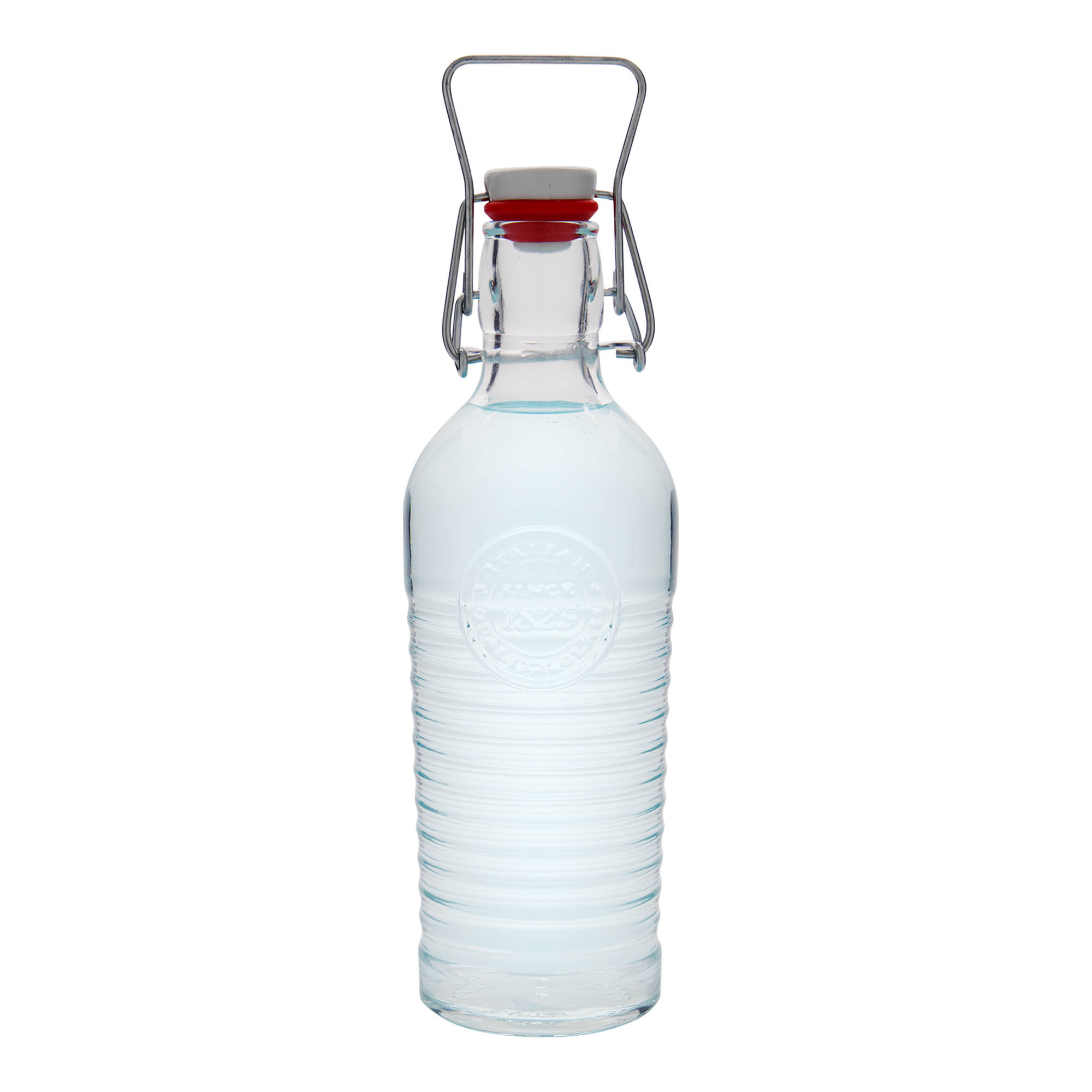 Bottiglia di vetro da 750 ml 'Officina 1825', bocca: chiusura a leva