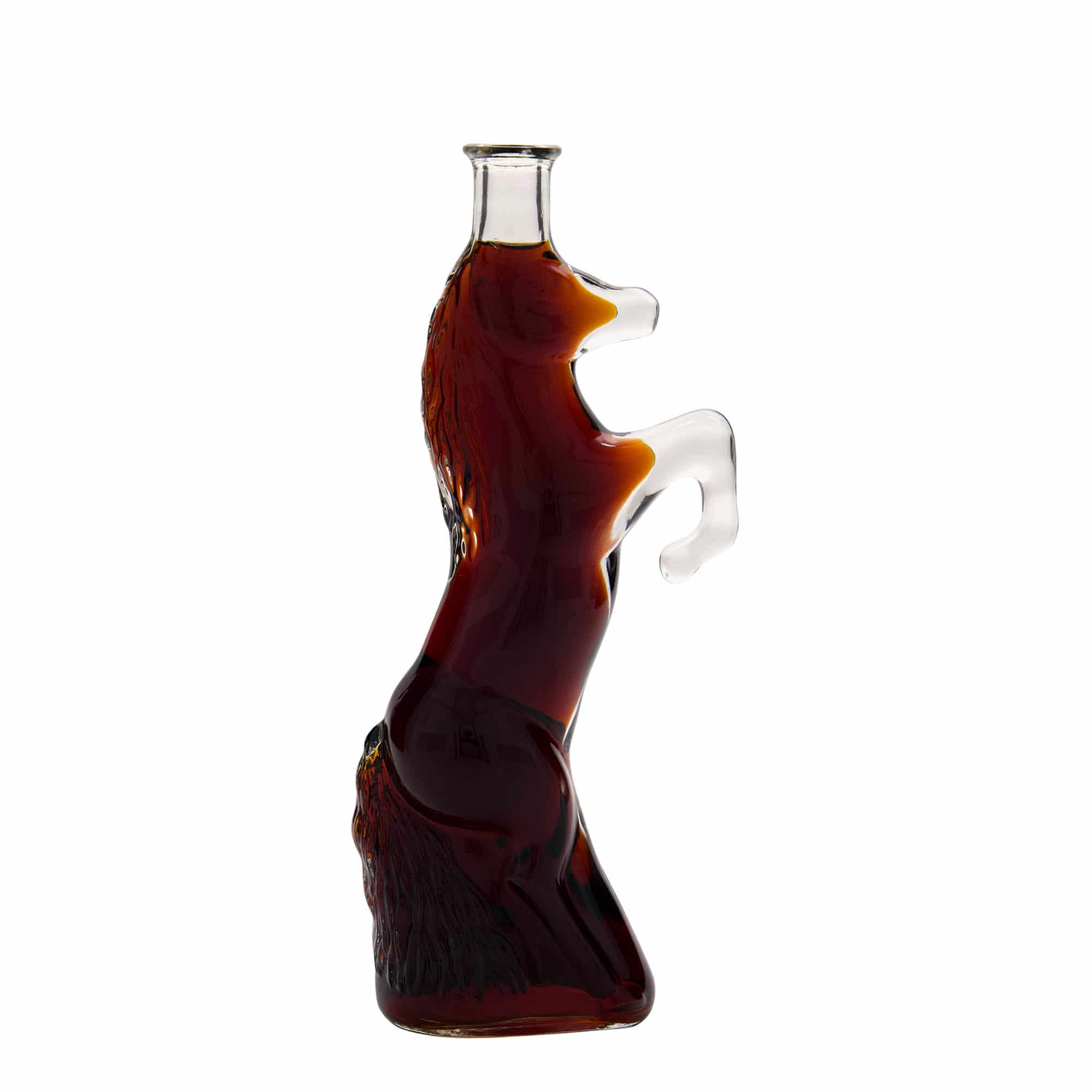350 ml Bottiglia di vetro 'Wilde Horse', imboccatura: fascetta
