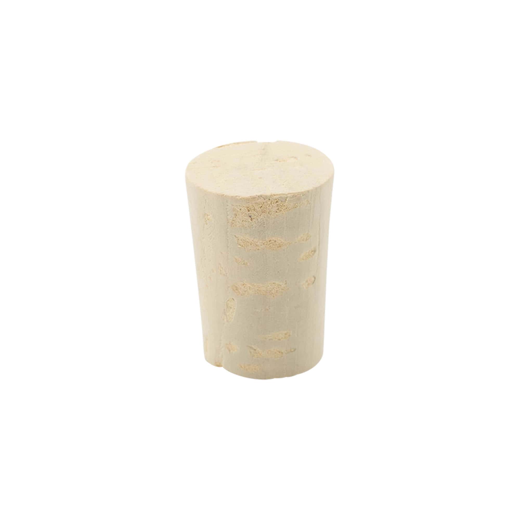 Tappo a punta 19-23 x 33, sughero naturale, sbiancato, per bocca: sughero