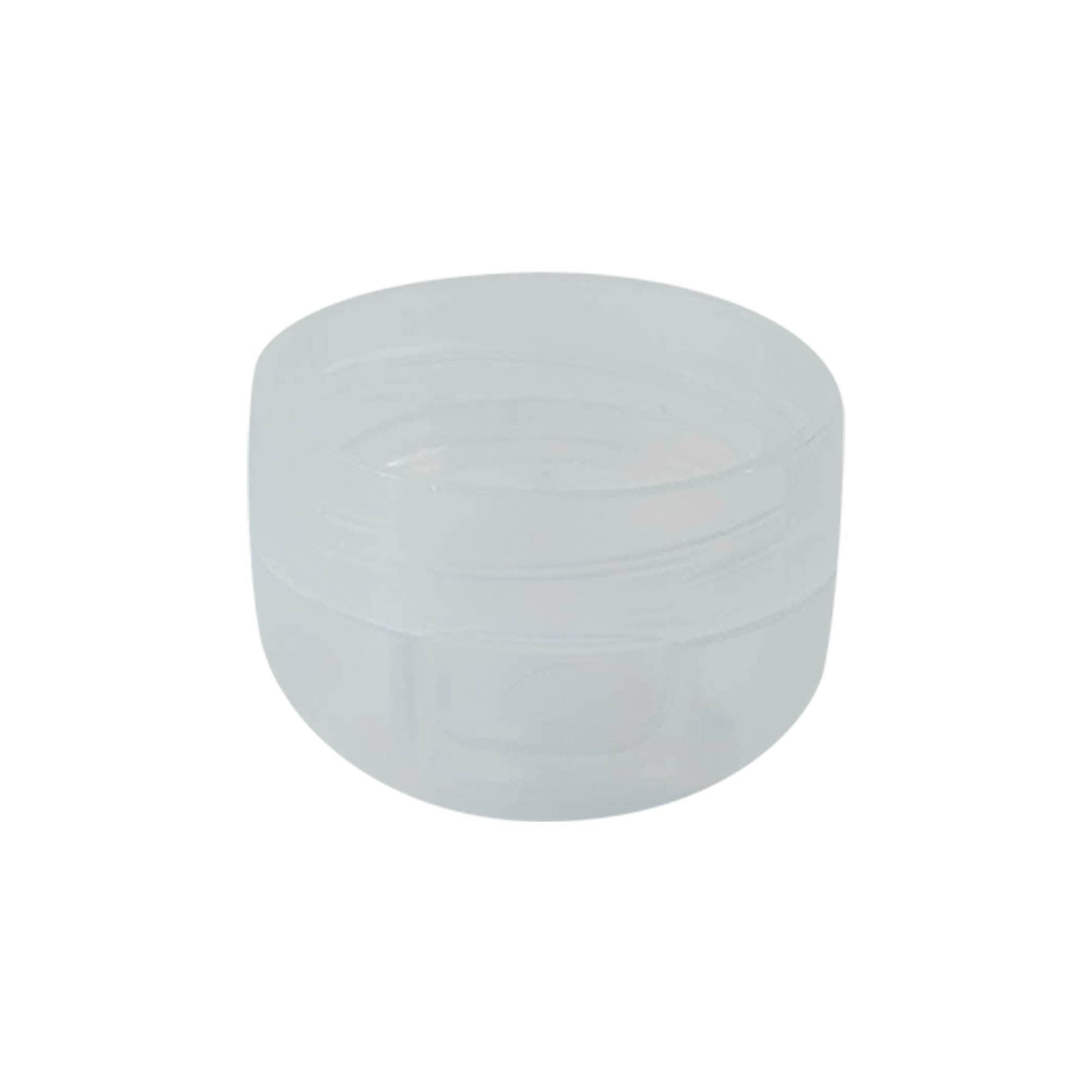 Tappo a vite con cerniera a ribalta Kavodrink, plastica PP, bianco
