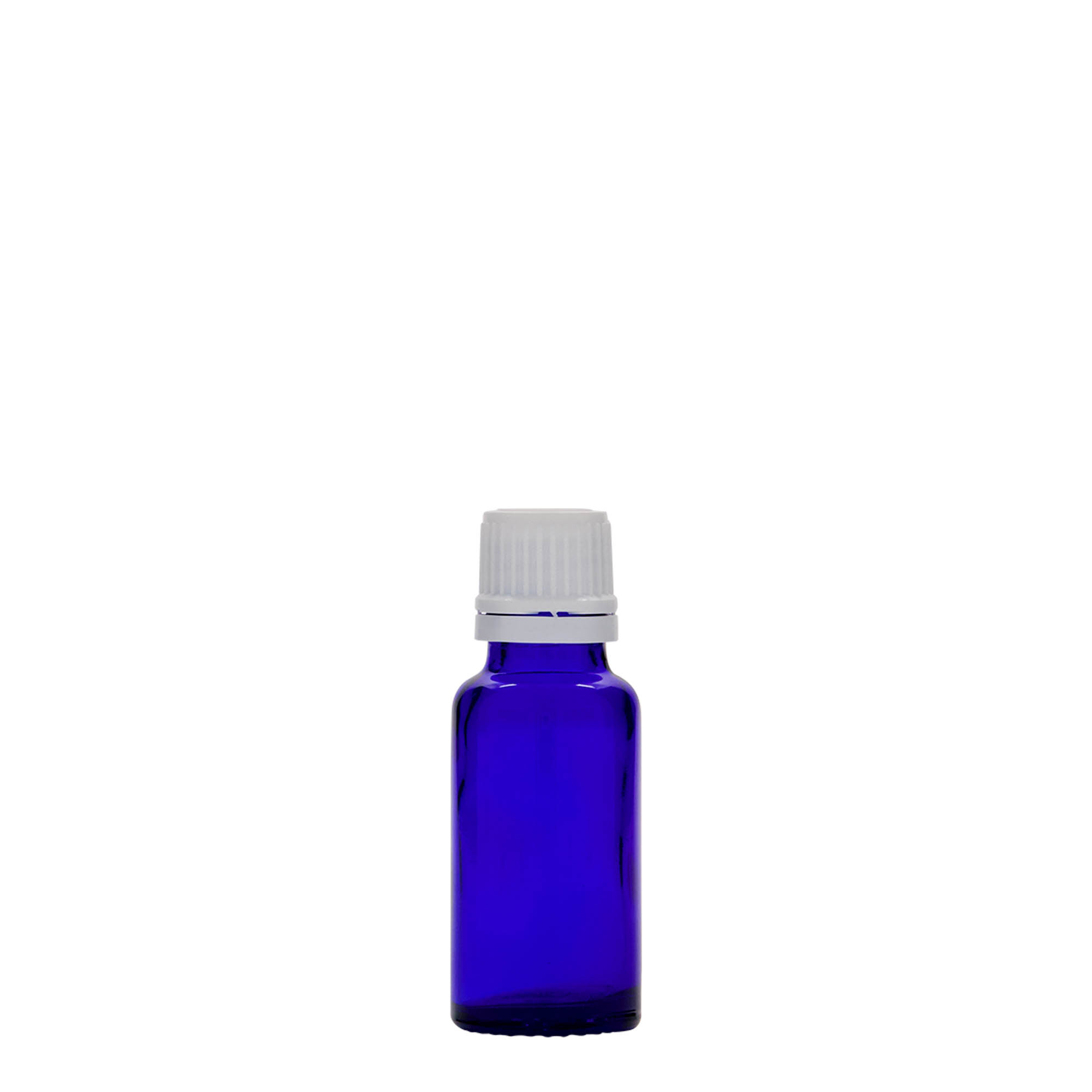 20 ml flacone medico, vetro, blu reale, bocca: DIN 18 20 ml flacone medico, vetro, blu reale, bocca: DIN 18