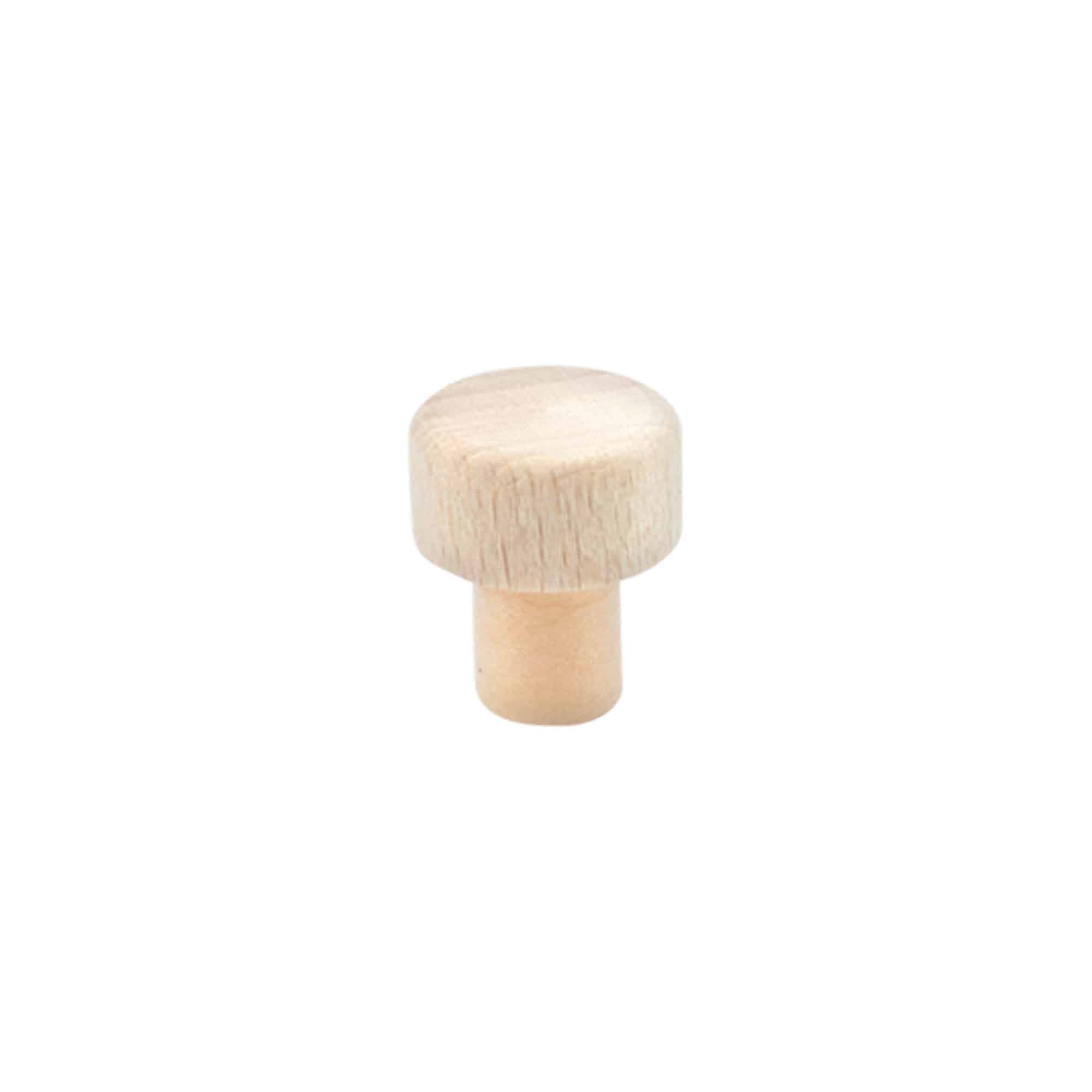 Tappo con impugnatura in sughero 11 mm, legno/plastica, per bocca: sughero