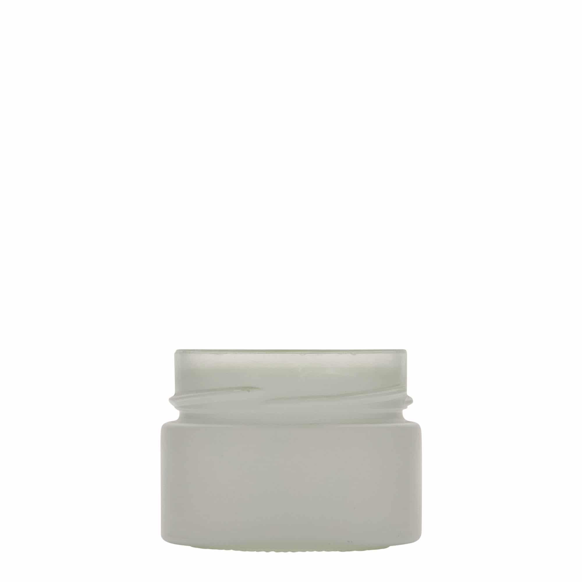 130 ml Vasetto cilindrico 'Aurora', vetro, bianco, imboccatura: Twist-Off Deep (DTO 66) 130 ml Vasetto cilindrico 'Aurora', vetro, bianco, imboccatura: Twist-Off Deep (DTO 66)