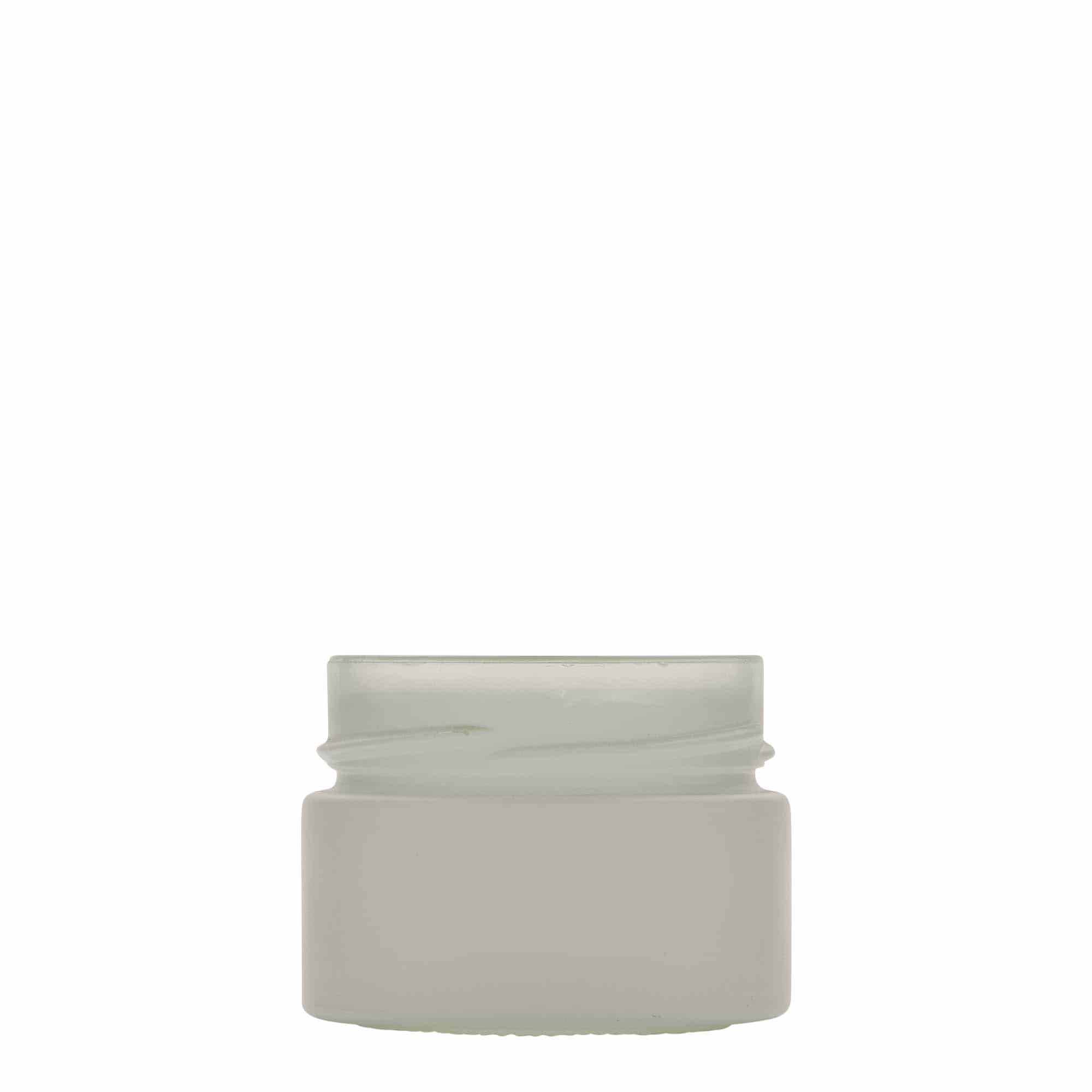 130 ml vaso rotondo 'Aurora', bianco, bocca: Deep-Twist-Off (DTO 66)