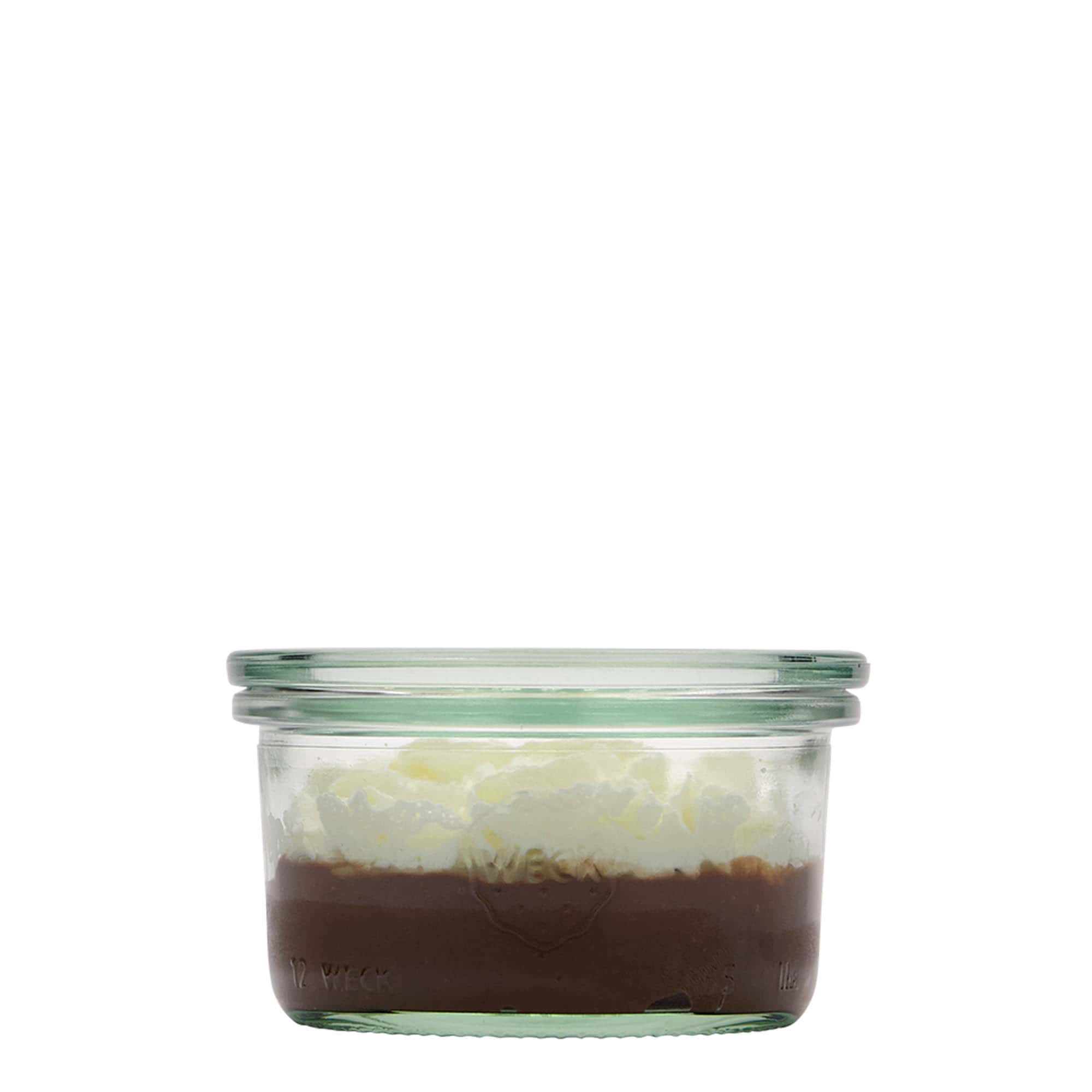 165 ml barattolo WECK a bocca larga, bordo arrotondato