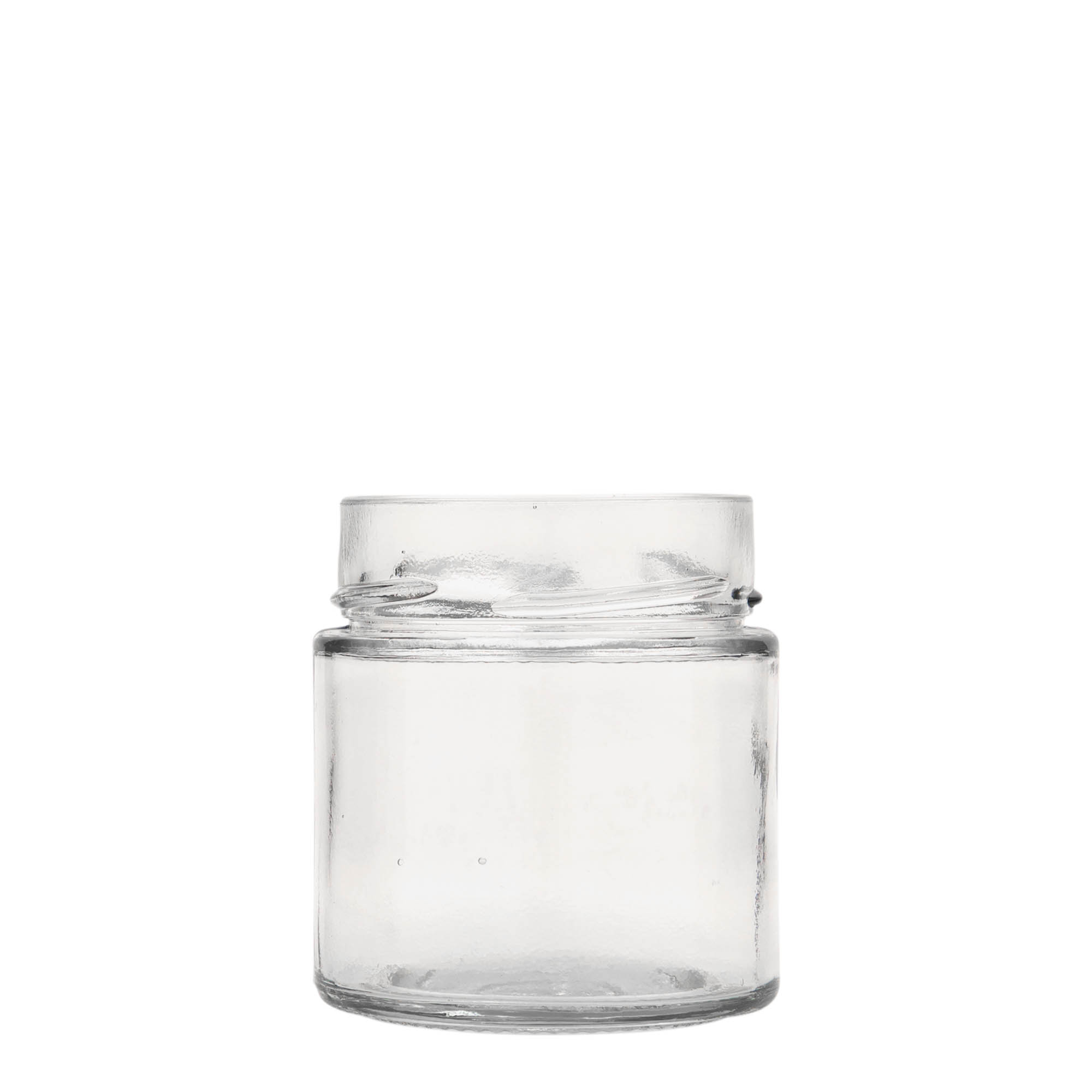 212 ml Vetro rotondo 'Balu', Bocca: Extra-Deep-Twist-Off (EDTO 70)