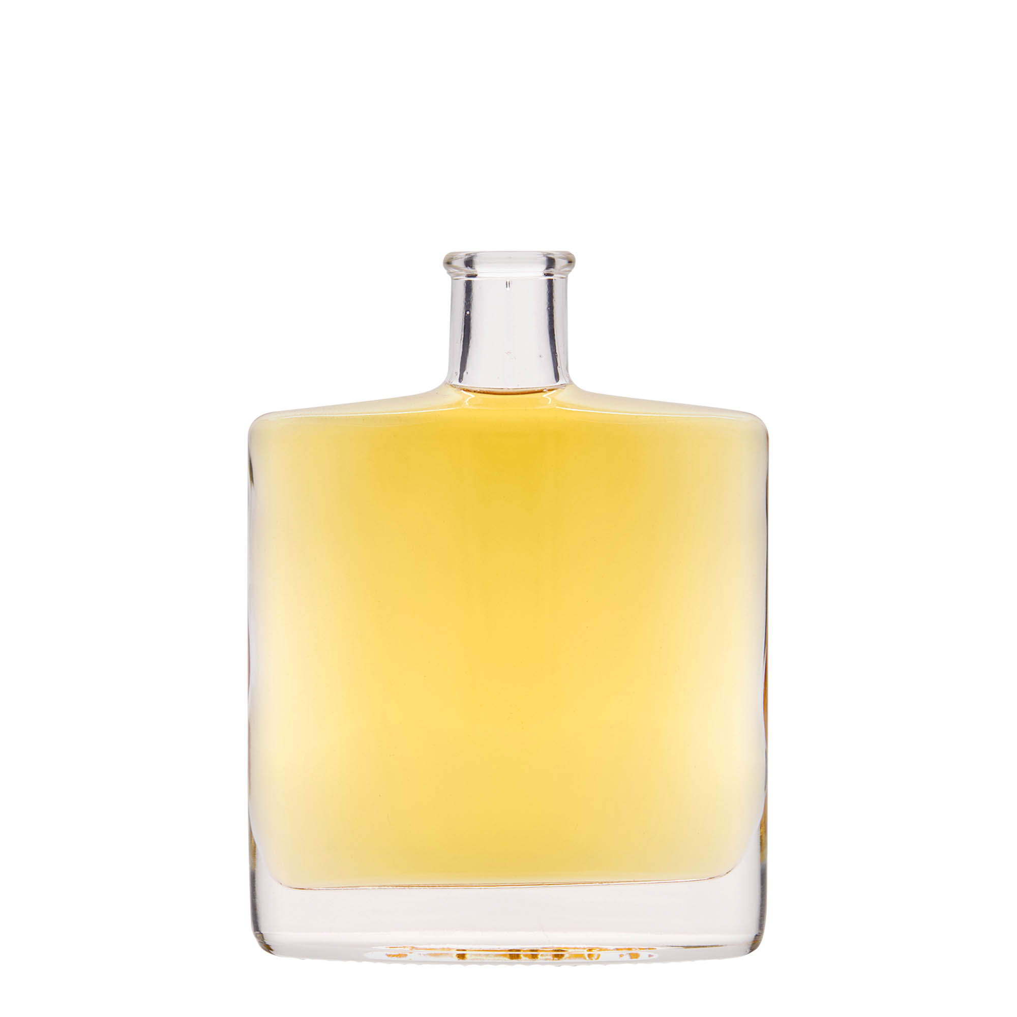 Bottiglia di vetro da 350 ml 'Zorbas', ovale, bocca: sughero