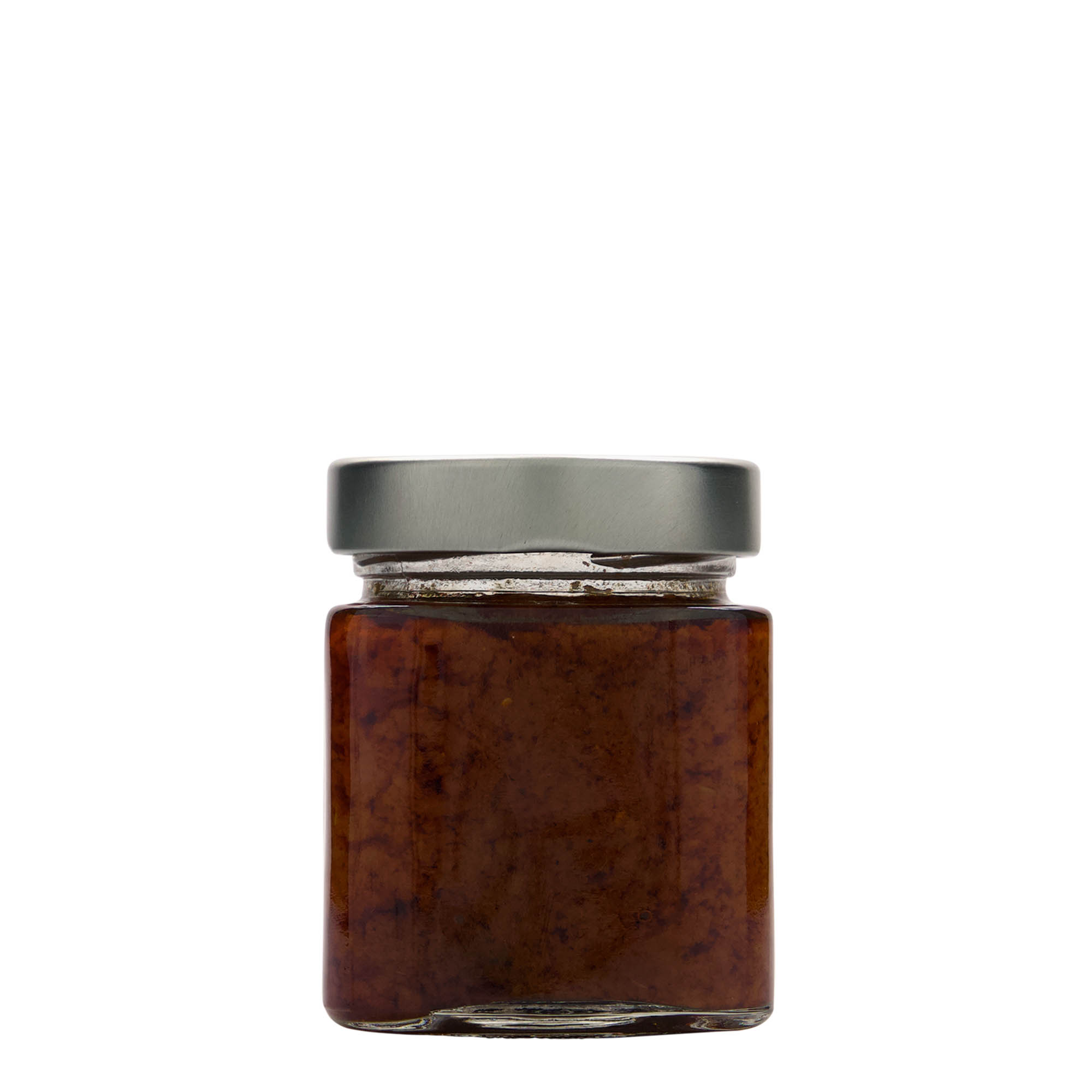 212 ml barattolo quadrato 'Ikarus', bocca: Deep-Twist-Off (DTO 63)