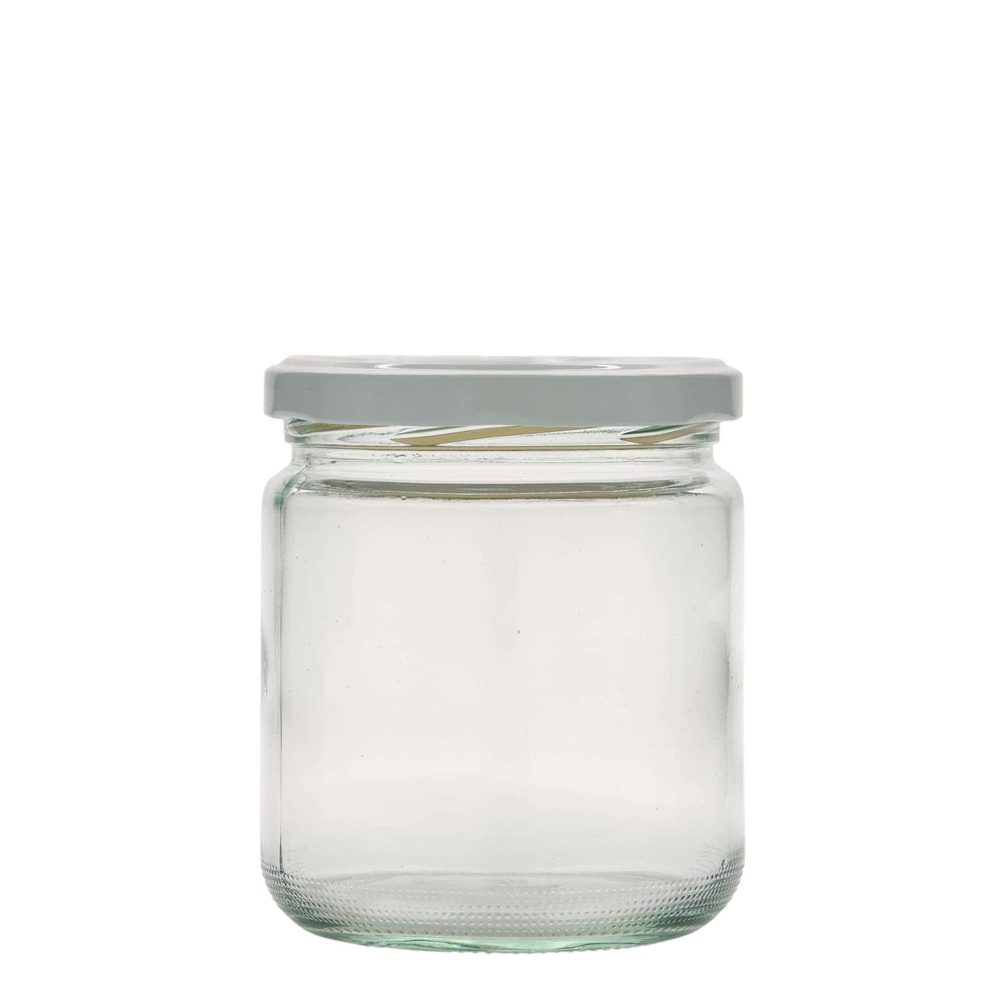 440 ml Vasetto cilindrico, vetro, imboccatura: Twist-Off (TO 82)
