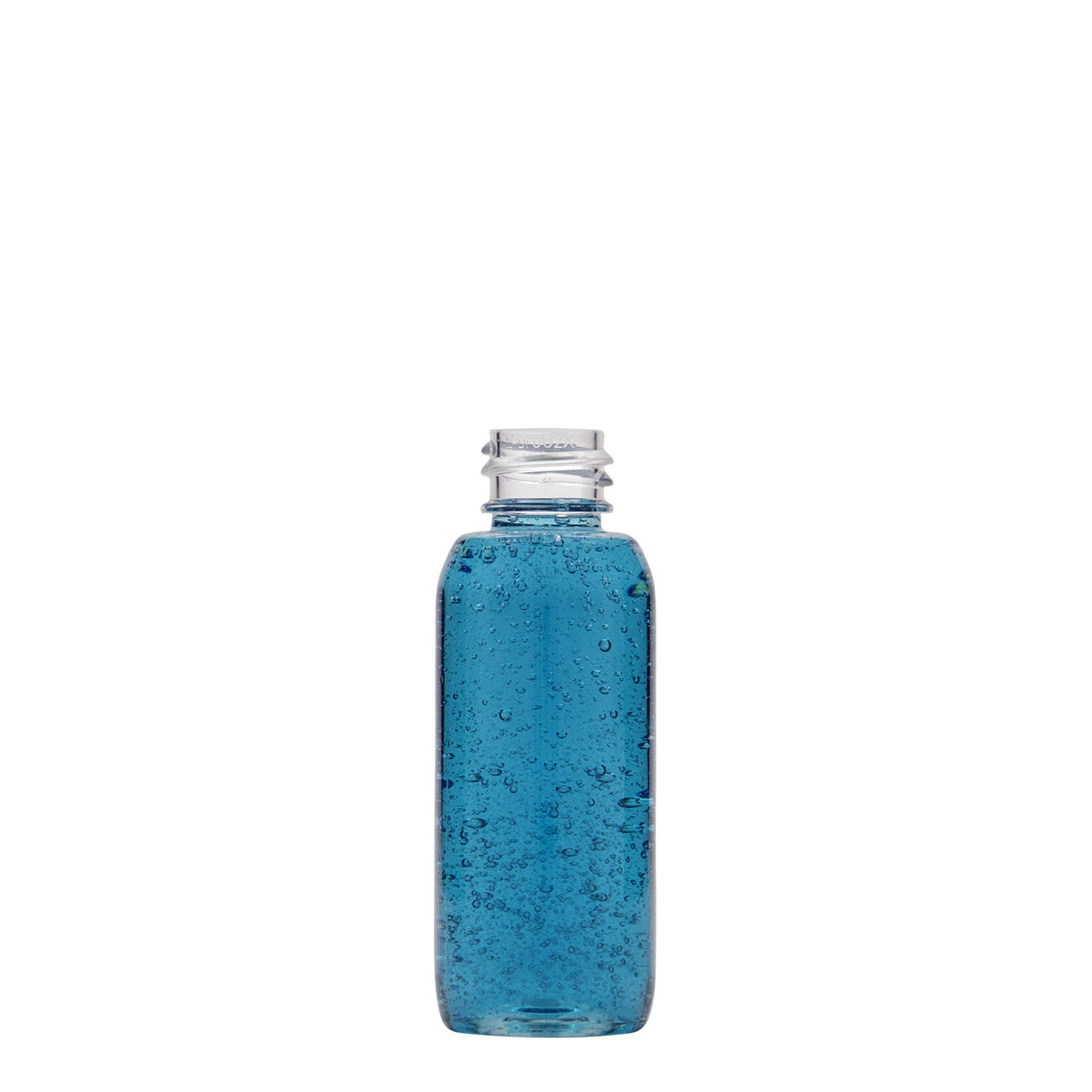 Bottiglia PET da 50 ml 'Pegasus', plastica, bocca: 20/410 Bottiglia PET da 50 ml 'Pegasus', plastica, bocca: 20/410