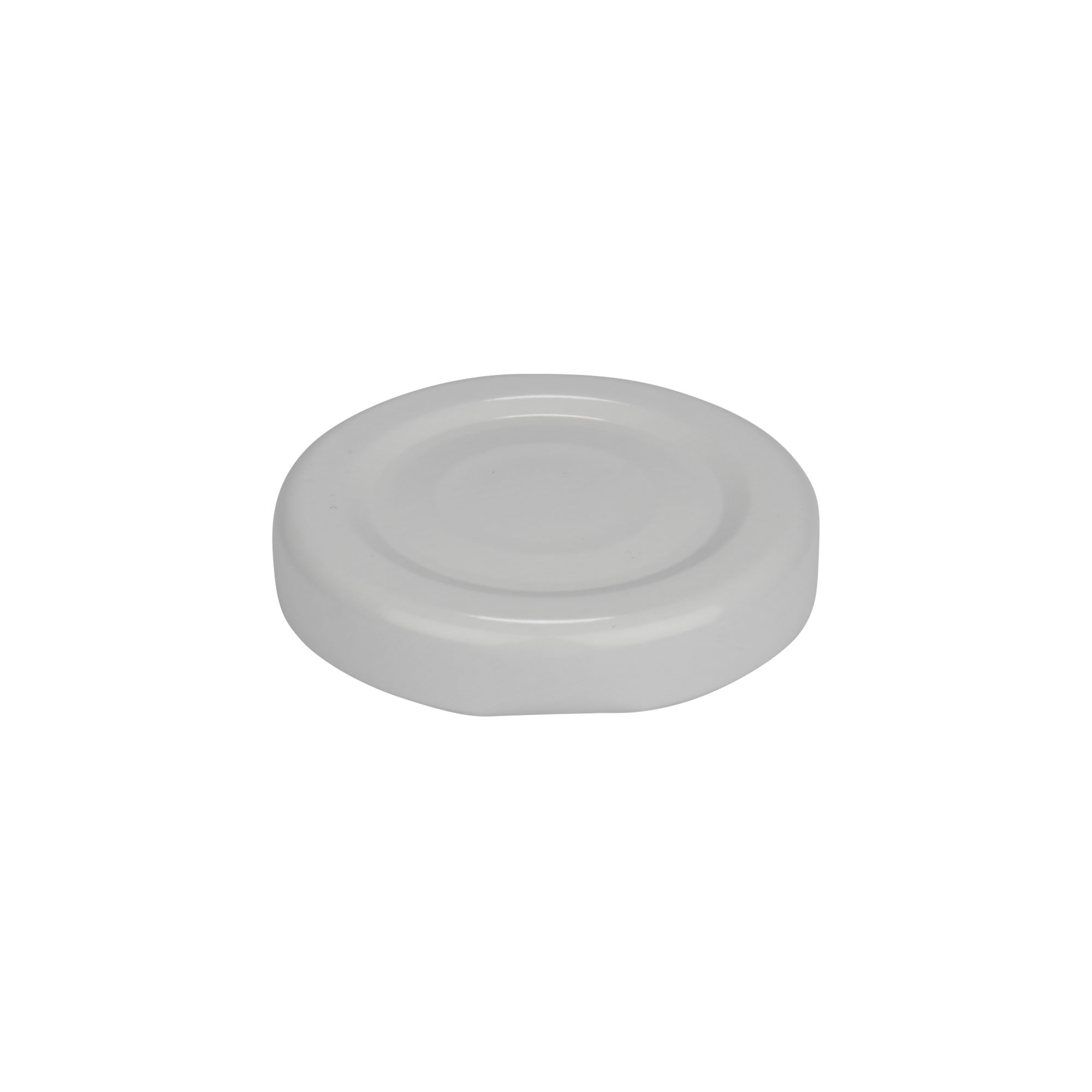 Tappi Twist-Off, lamina bianca, bianco, per bocca: TO 43