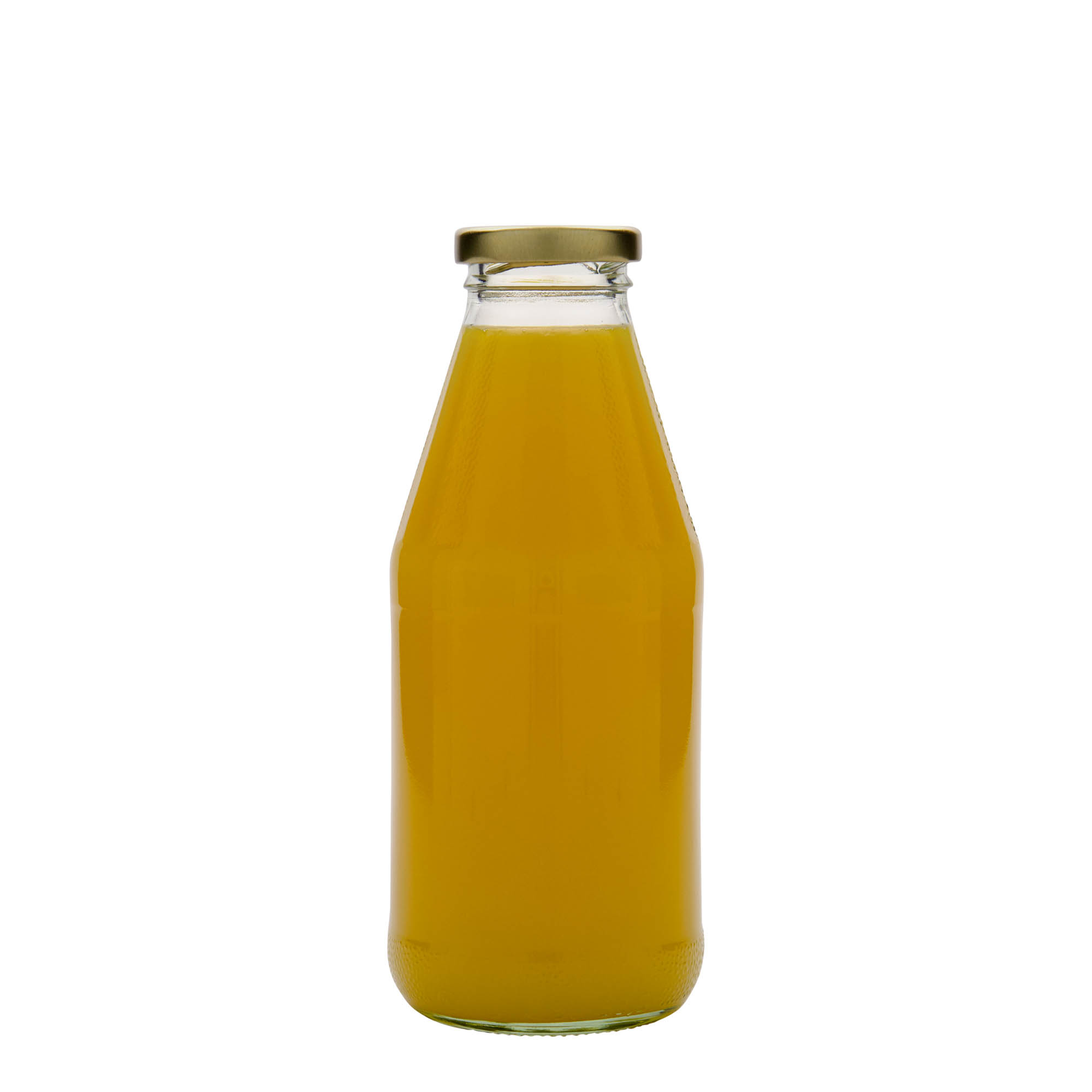 Bottiglia universale a collo largo da 500 ml, vetro, bocca: Twist-Off (TO 43) Bottiglia universale a collo largo da 500 ml, vetro, bocca: Twist-Off (TO 43)