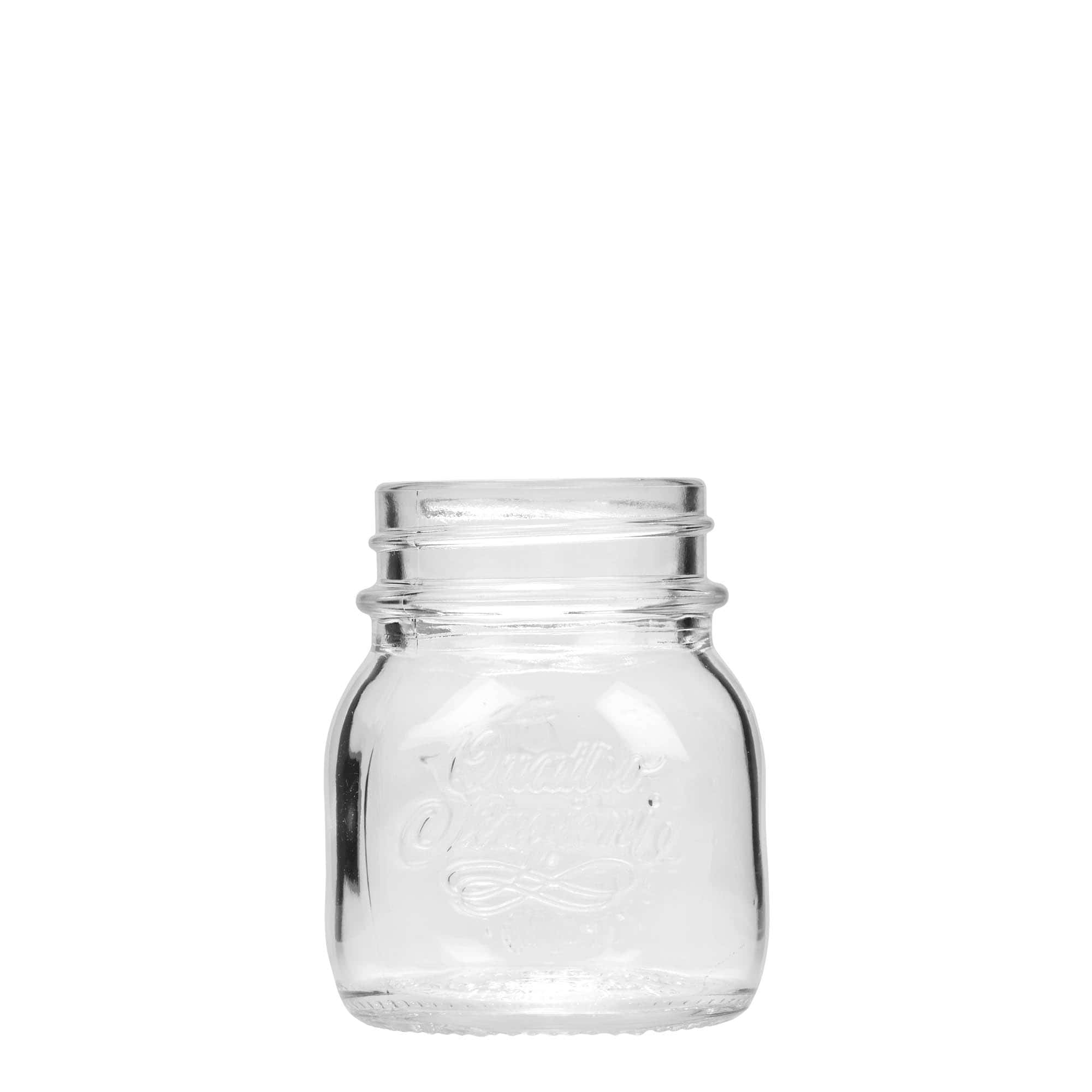 Vetro da 150 ml 'Quattro Stagioni', bocca: chiusura a vite Vetro da 150 ml 'Quattro Stagioni', bocca: chiusura a vite