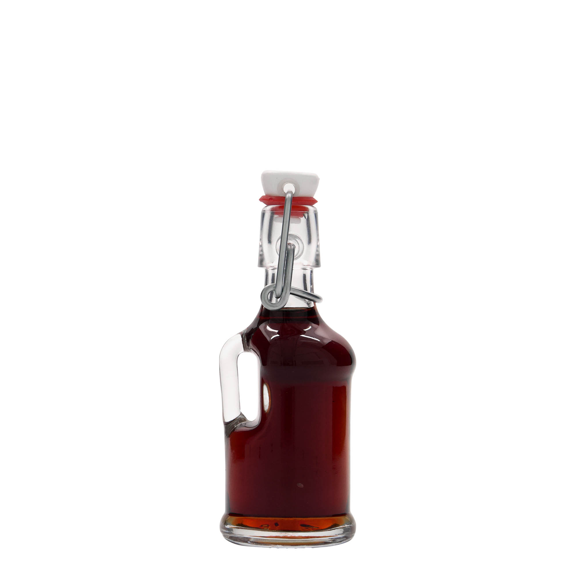 Bottiglia di vetro da 40 ml 'Classica', bocca: chiusura a gancio Bottiglia di vetro da 40 ml 'Classica', bocca: chiusura a gancio