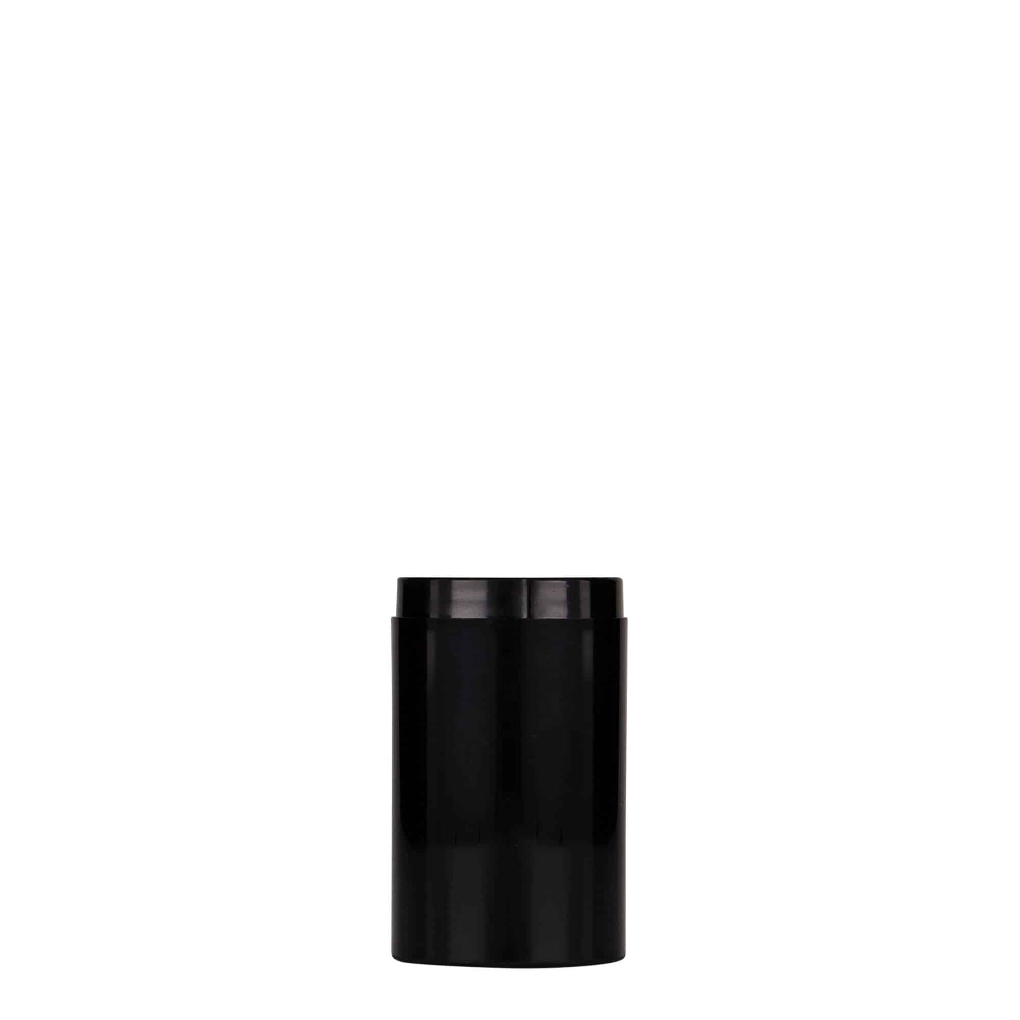 30 ml Flacone Airless 'Mezzo', plastica PP, nero 30 ml Flacone Airless 'Mezzo', plastica PP, nero
