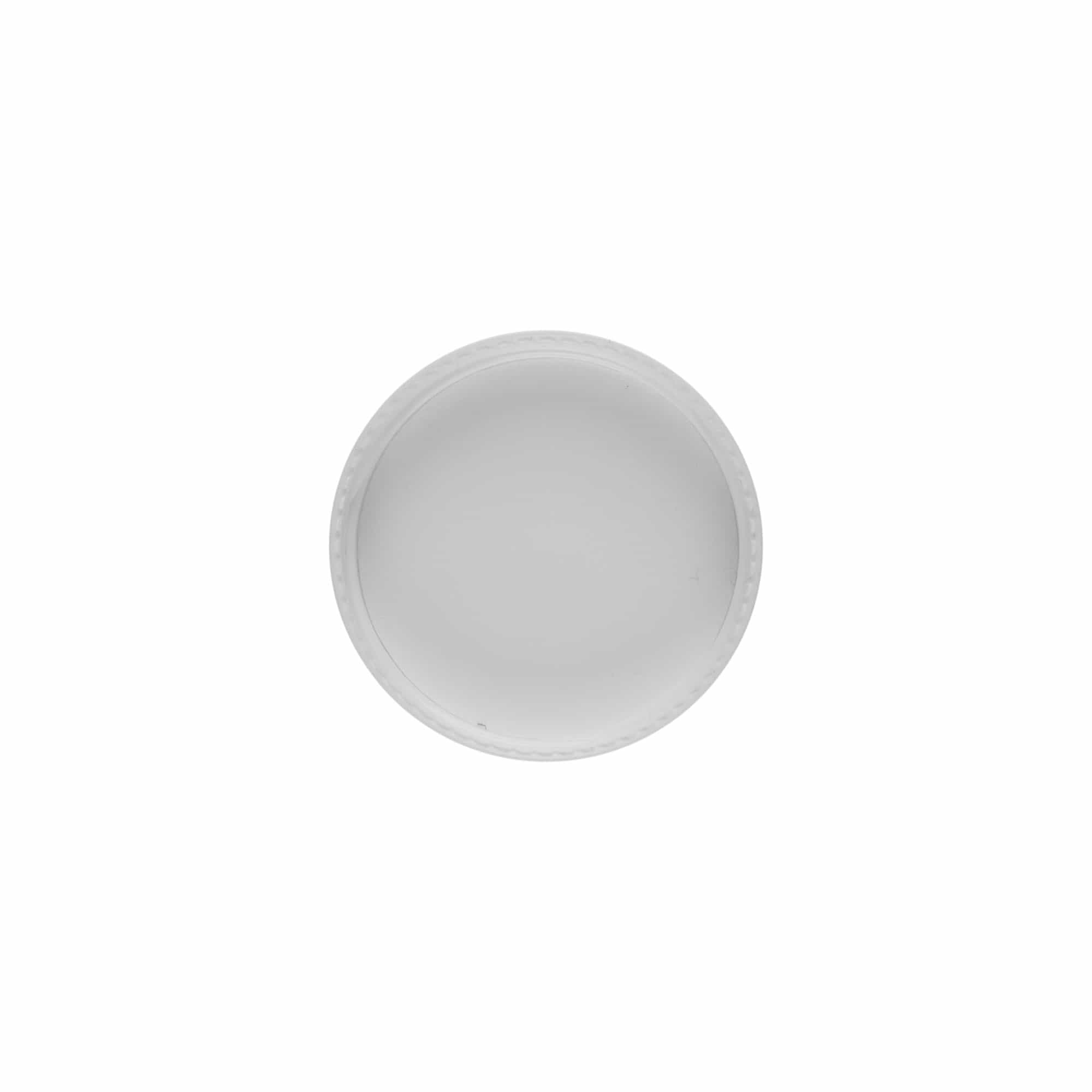 Tappo a vite per 5 ml 'Antonella', plastica PP, bianco