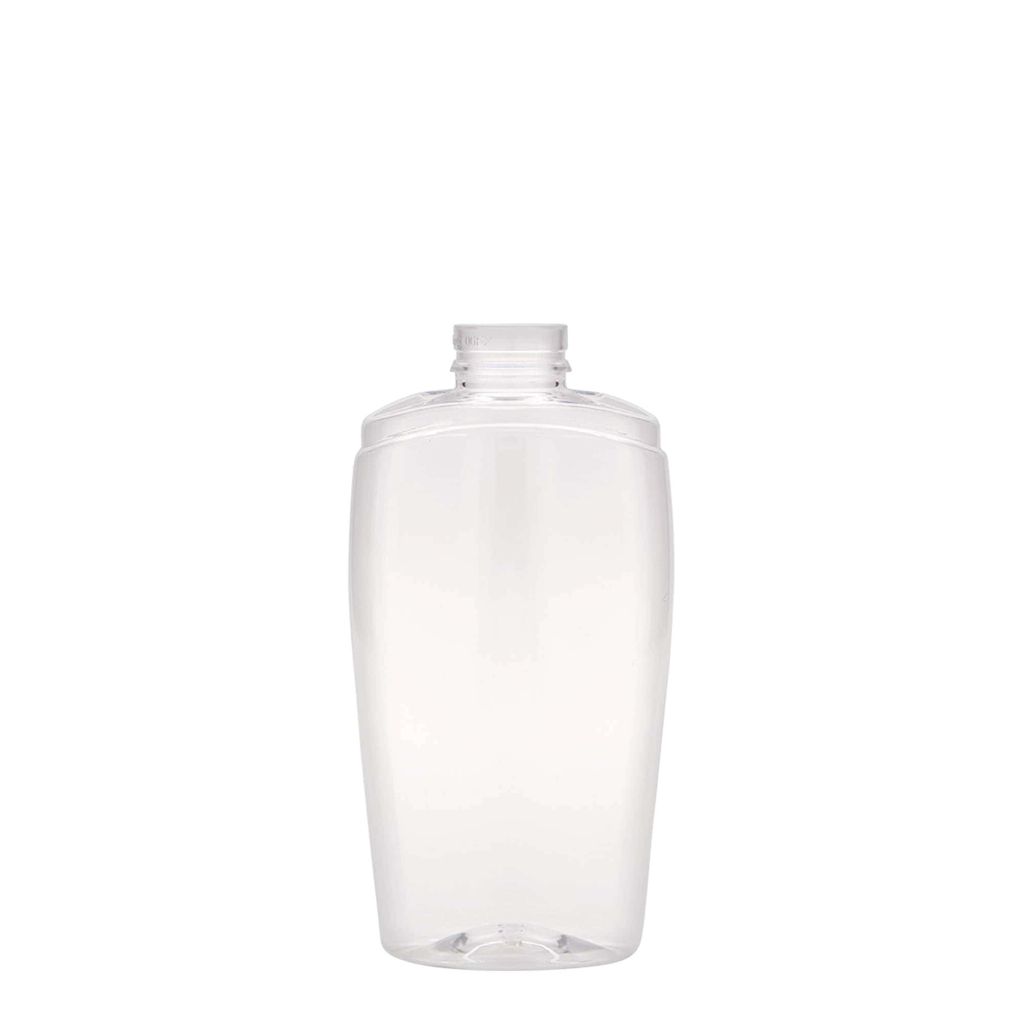 Bottiglia PET da 200 ml 'Squeeze', ovale, plastica