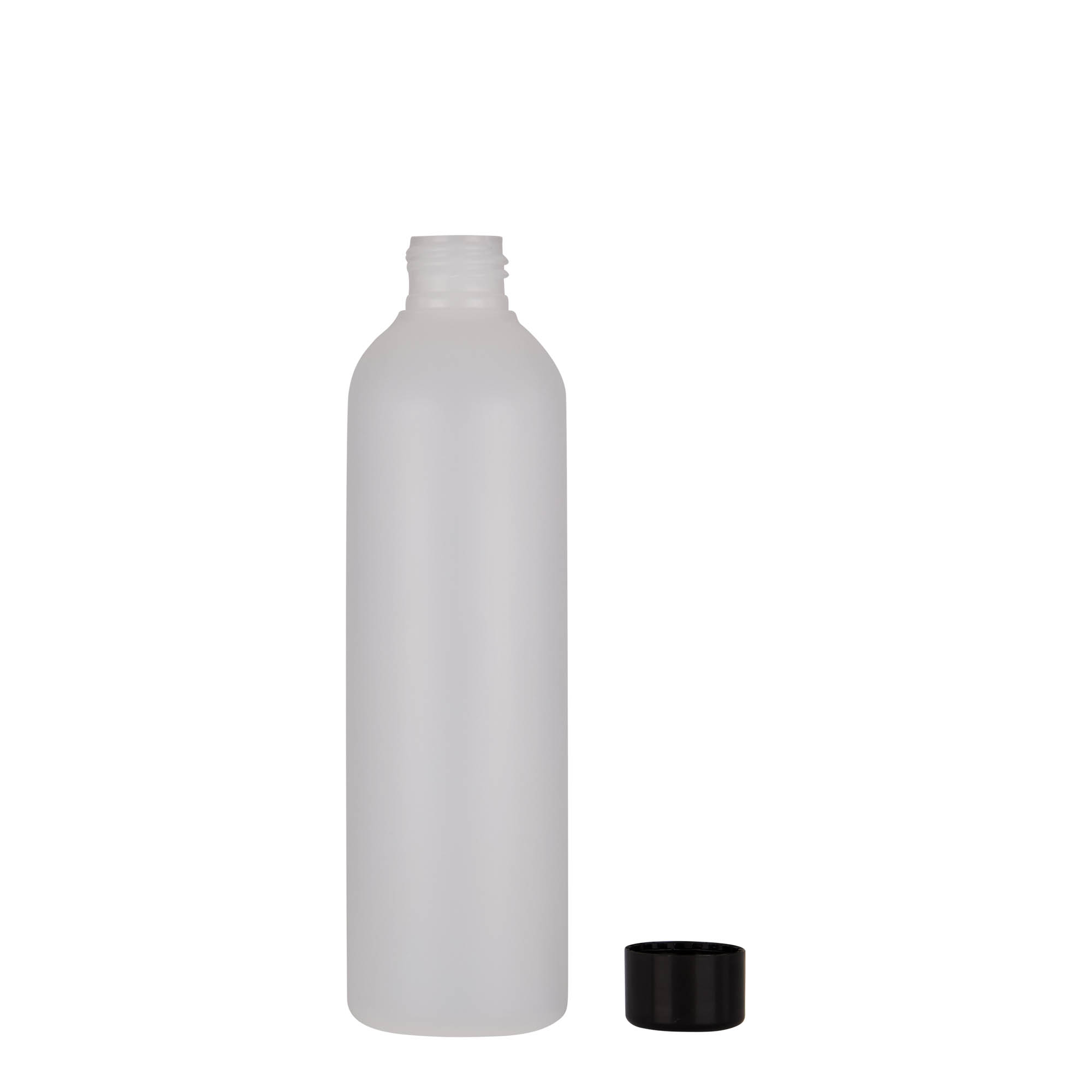 250 ml bottiglia in plastica 'Tuffy', HDPE, naturale, bocca: 24/410 250 ml bottiglia in plastica 'Tuffy', HDPE, naturale, bocca: 24/410