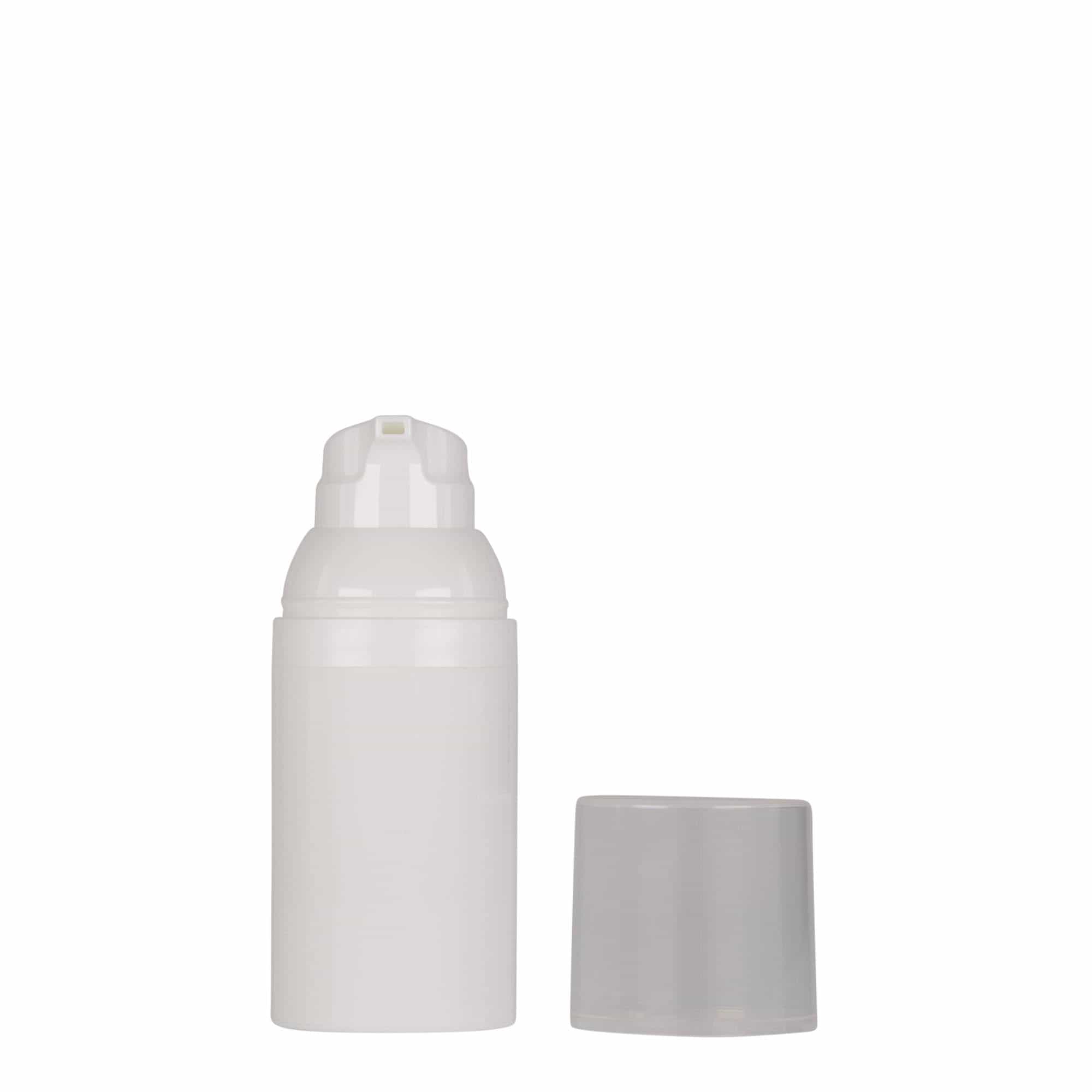 30 ml Flacone Airless 'Mezzo', plastica PP, bianco