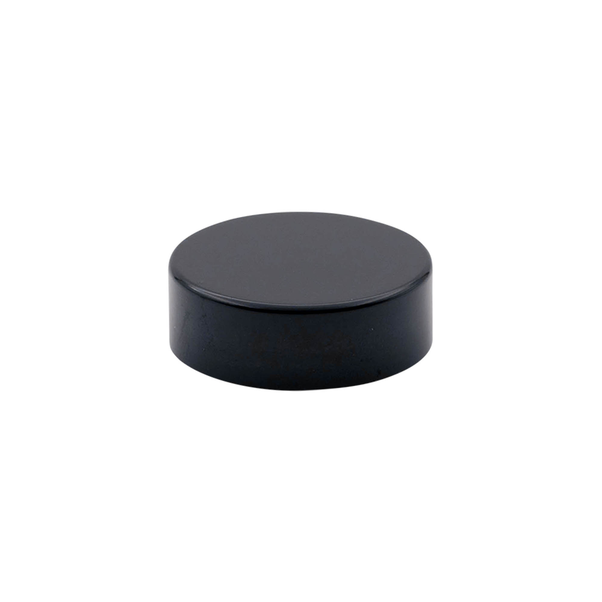 Tappo a vite per 30 ml 'Brown Line', plastica HPM, nero Tappo a vite per 30 ml 'Brown Line', plastica HPM, nero