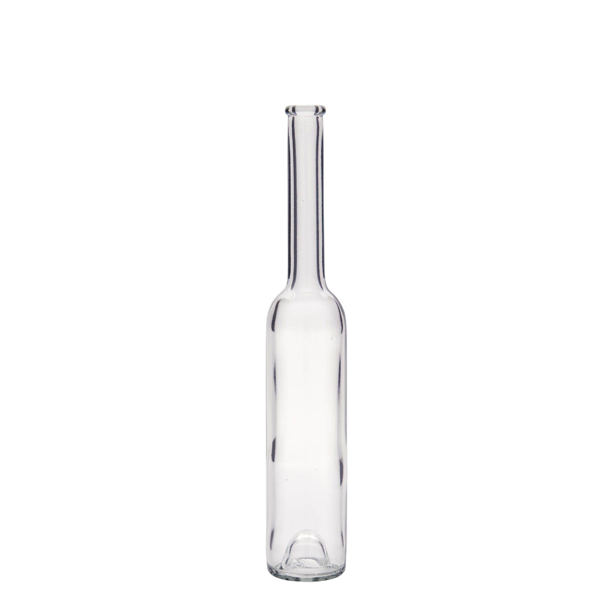 Bottiglia di vetro da 100 ml 'Platina', bocca: sughero Bottiglia di vetro da 100 ml 'Platina', bocca: sughero