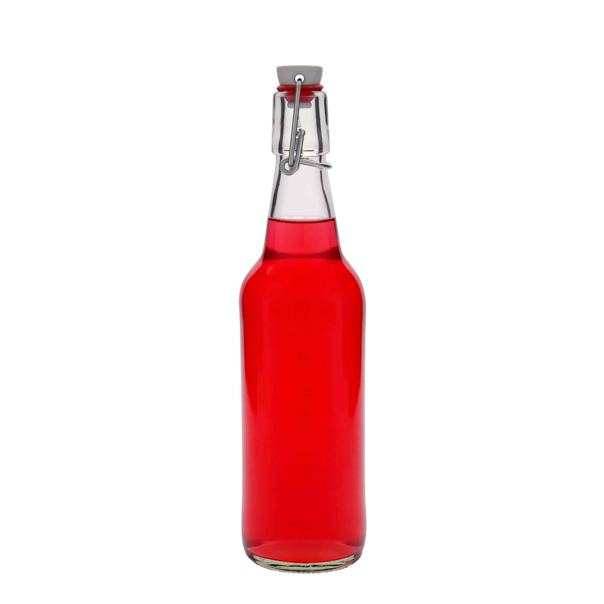 Bottiglia di birra da 500 ml, vetro, bocca: chiusura a leva