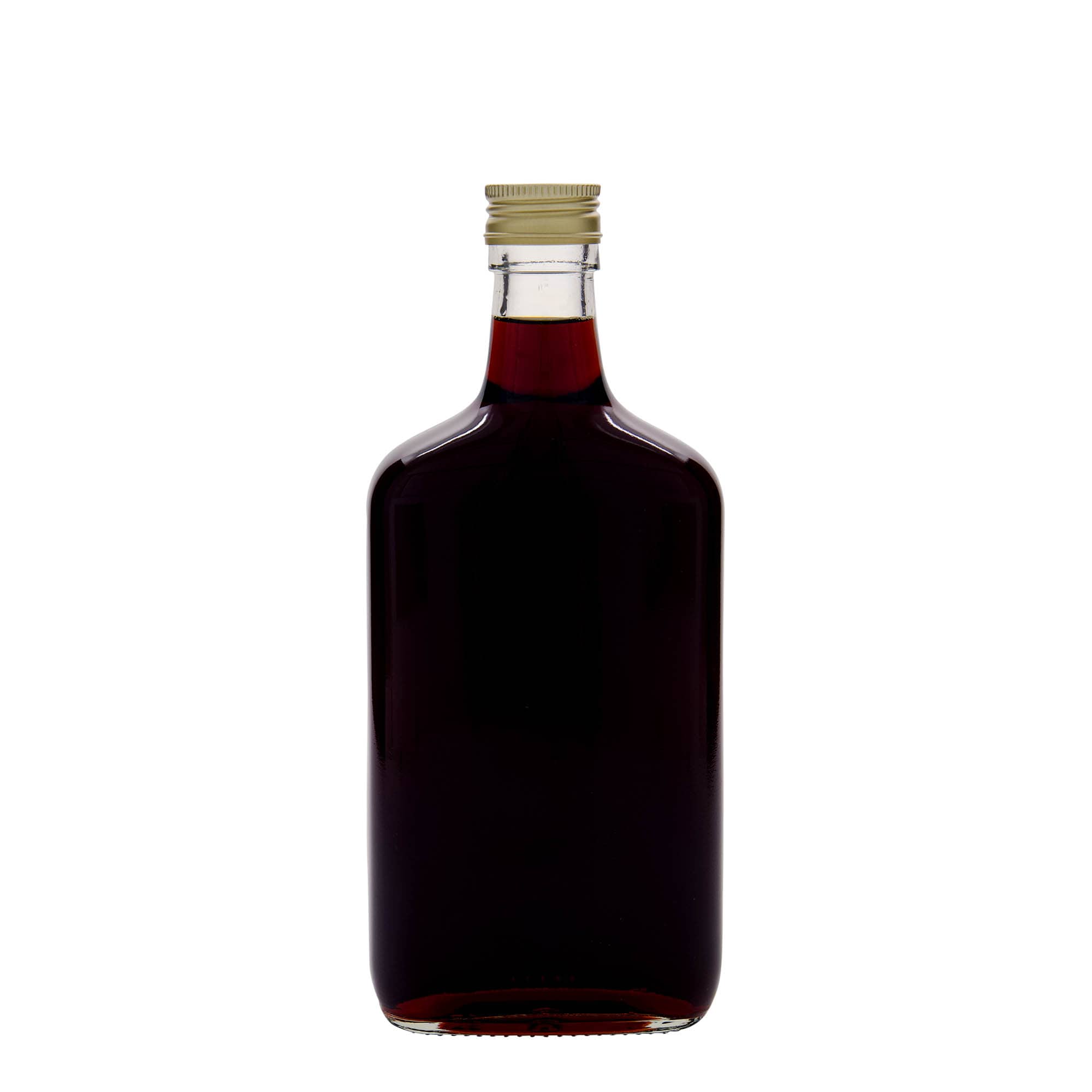 Bottiglia di vetro da 700 ml 'Amaretto', rettangolare, bocca: PP 31,5