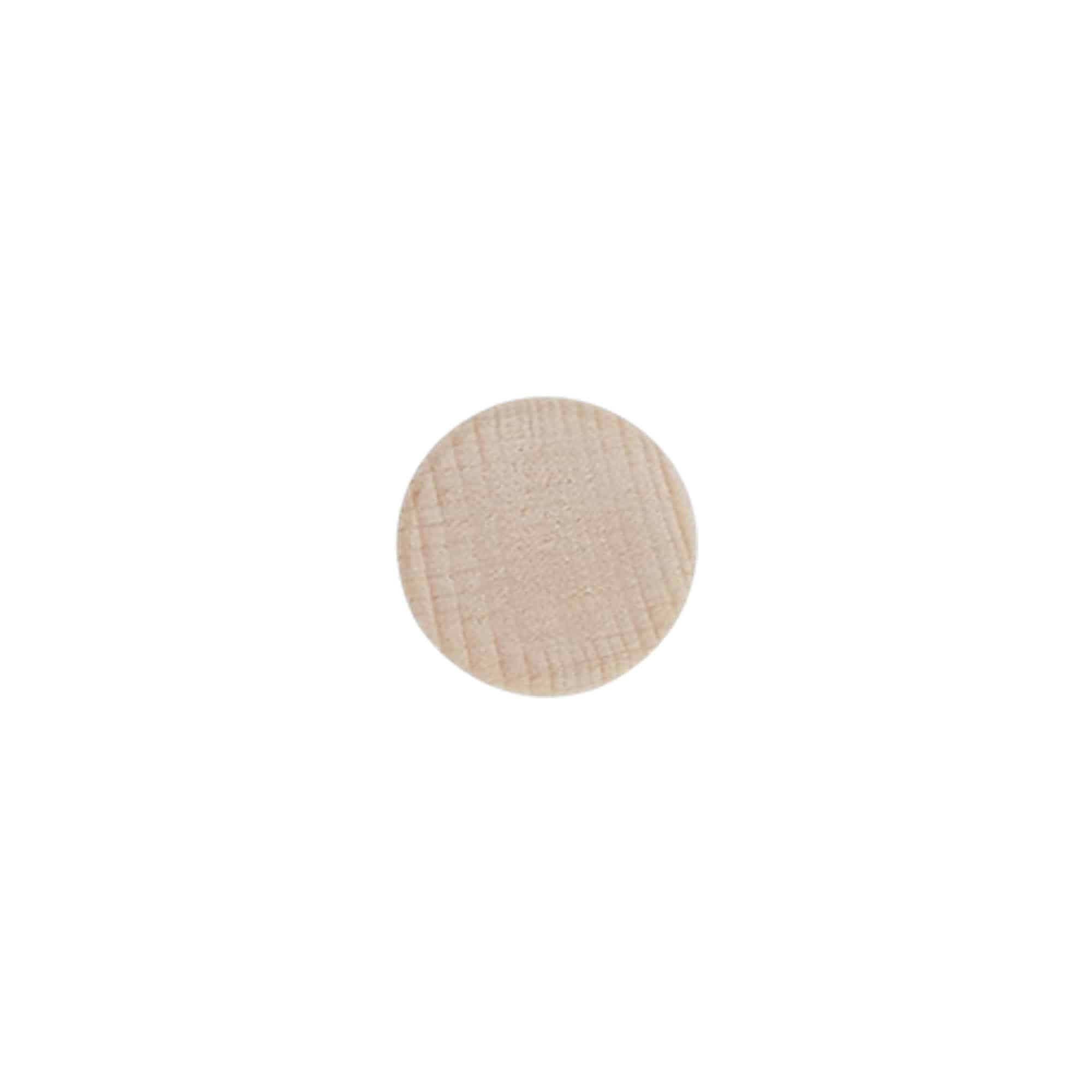 Tappo a fungo 14 mm, legno, per imboccatura: fascetta