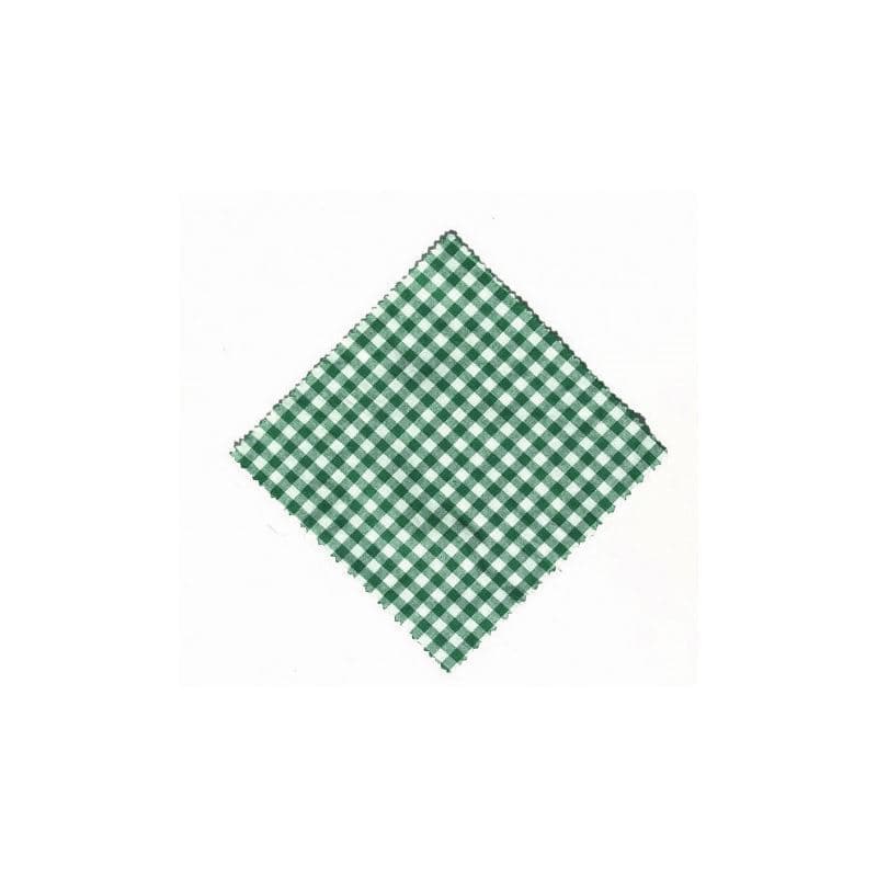 Tovaglietta quadrata a quadretti 15x15, tessuto, verde scuro, bocca: TO58-TO82 Tovaglietta quadrata a quadretti 15x15, tessuto, verde scuro, bocca: TO58-TO82