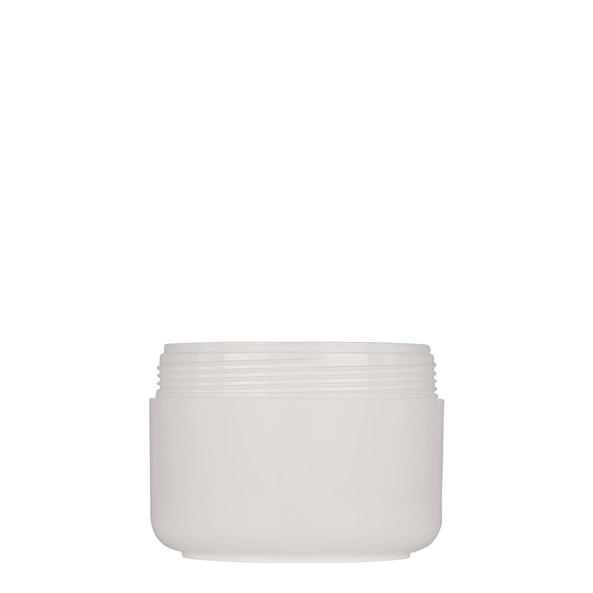 200 ml barattolo in plastica 'Bianca', PP, bianco, bocca: chiusura a vite