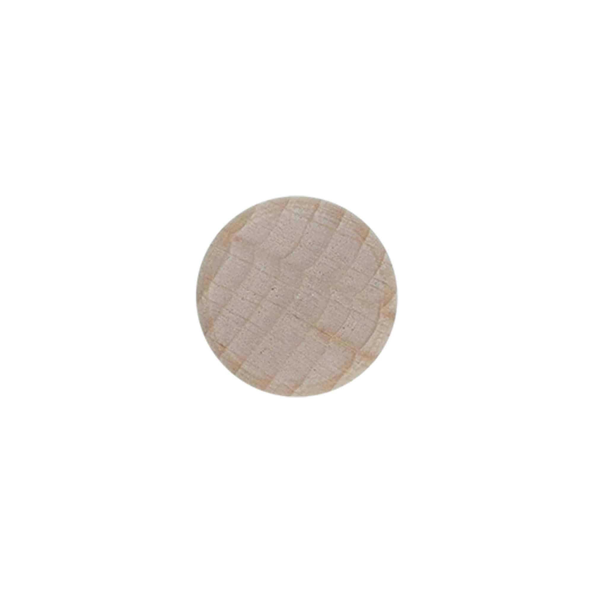 Tappo a fungo 19 mm, legno, per imboccatura: fascetta