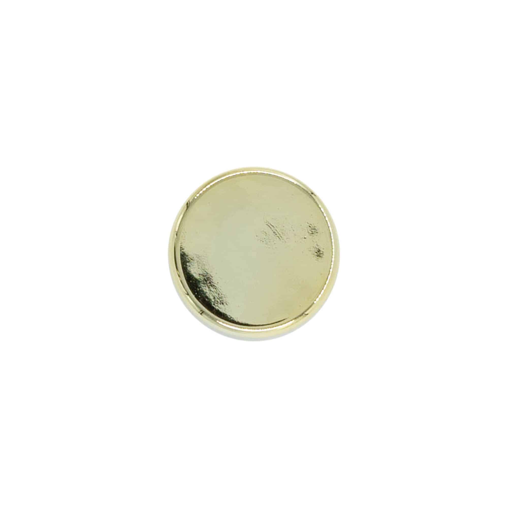 Tappo a vite in sughero 19 mm, plastica, oro, per bocca: sughero