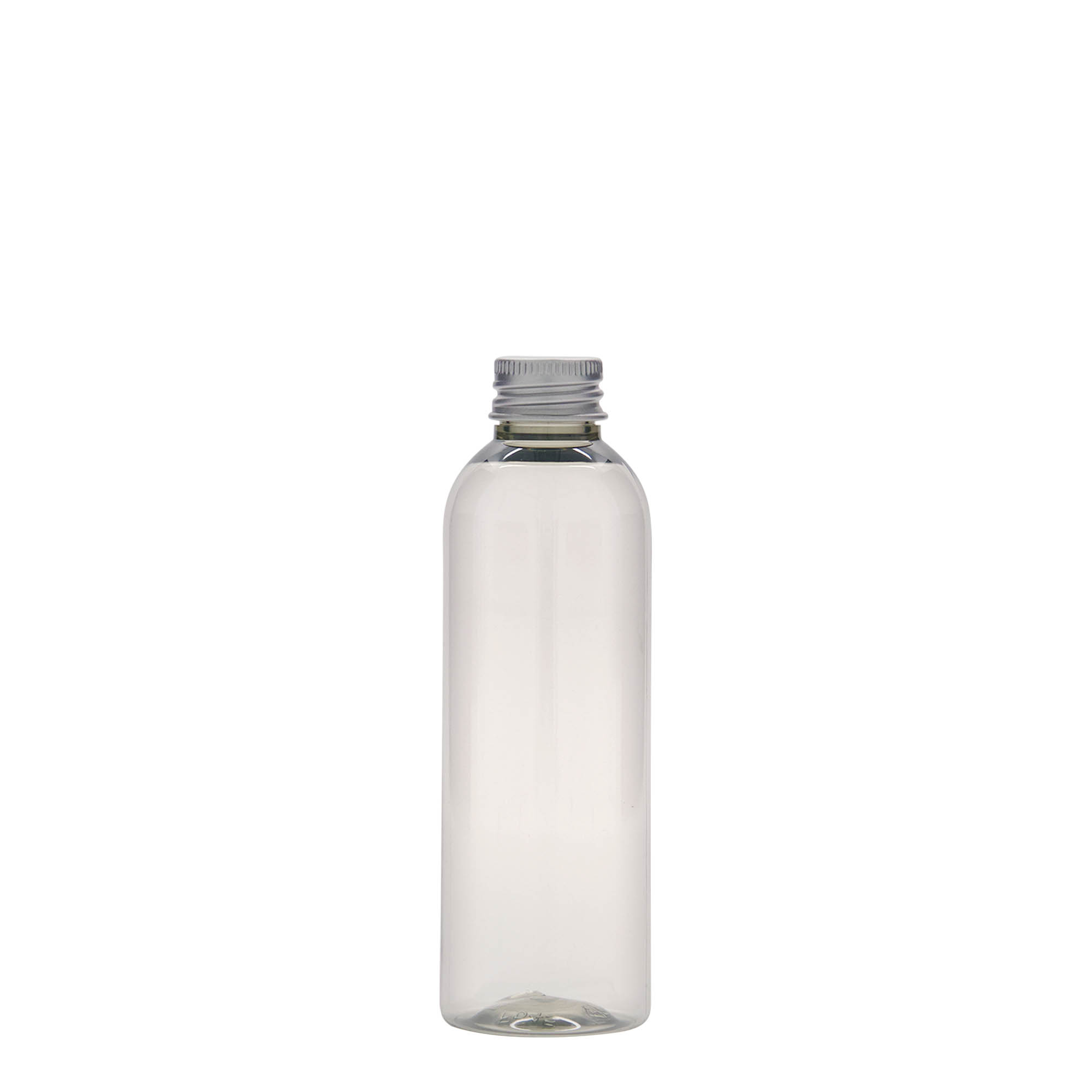 Bottiglia in plastica riciclata da 100 ml 'Pegasus', PCR, bocca: 20/410