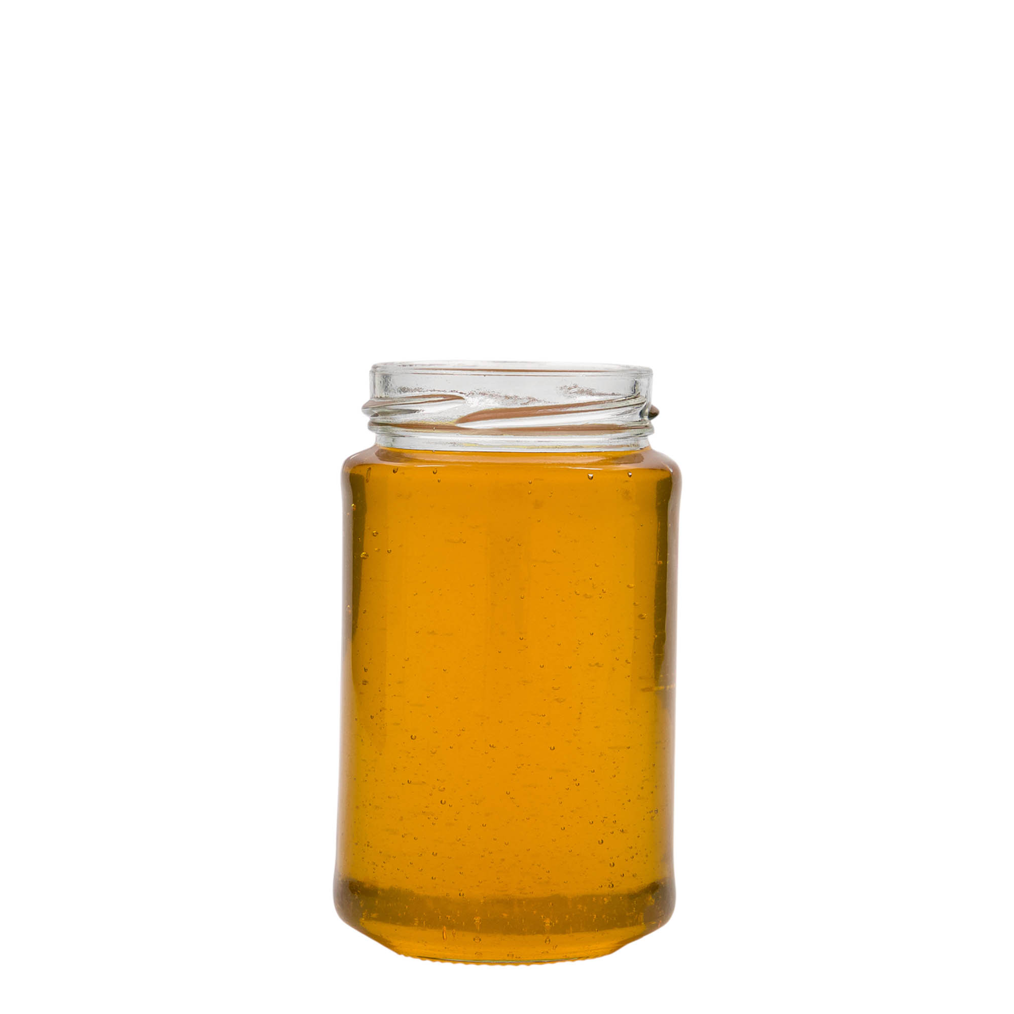 Vaso rotondo alto da 250 ml, apertura: Twist-Off (TO 58)