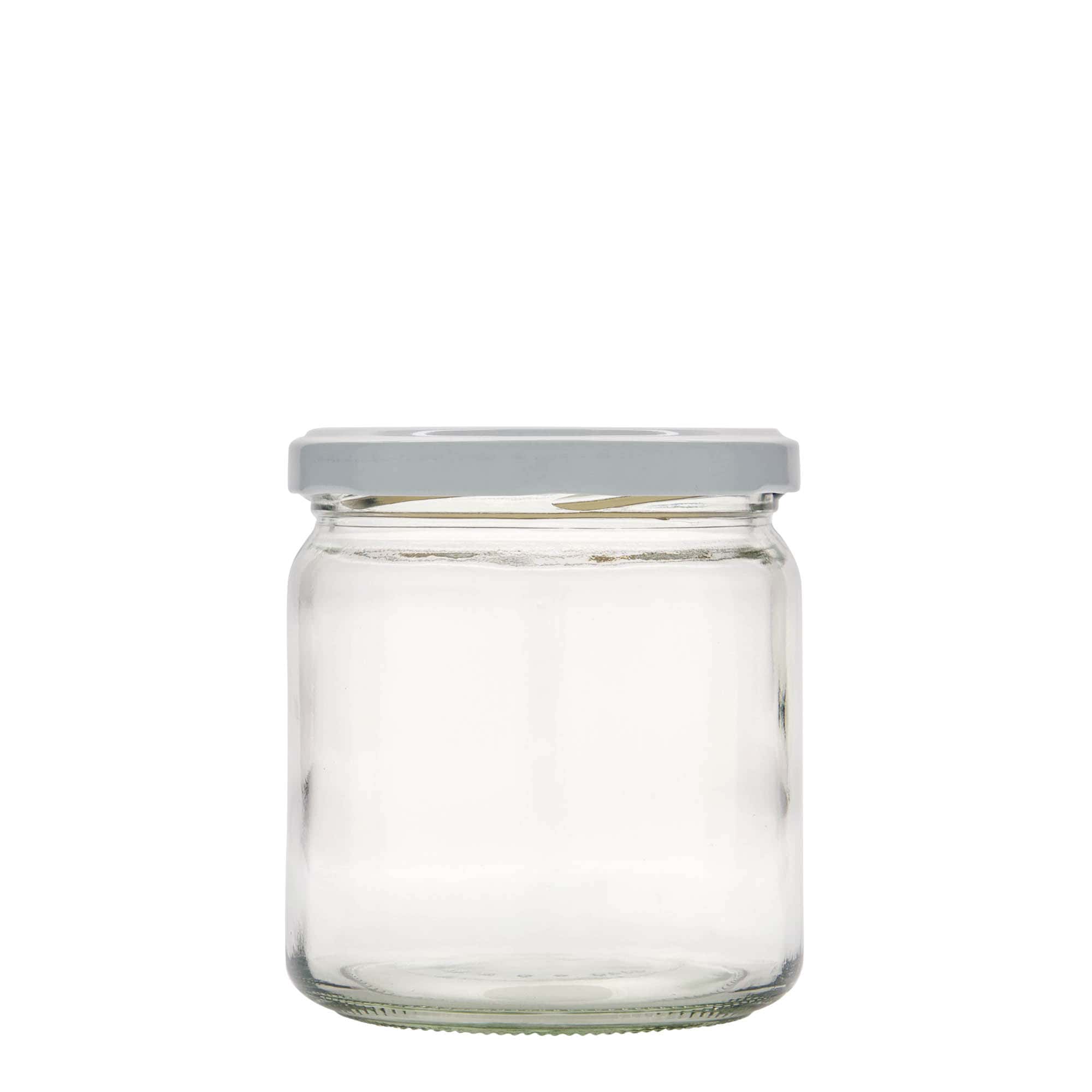 408 ml Vasetto cilindrico, vetro, imboccatura: Twist-Off (TO 82)