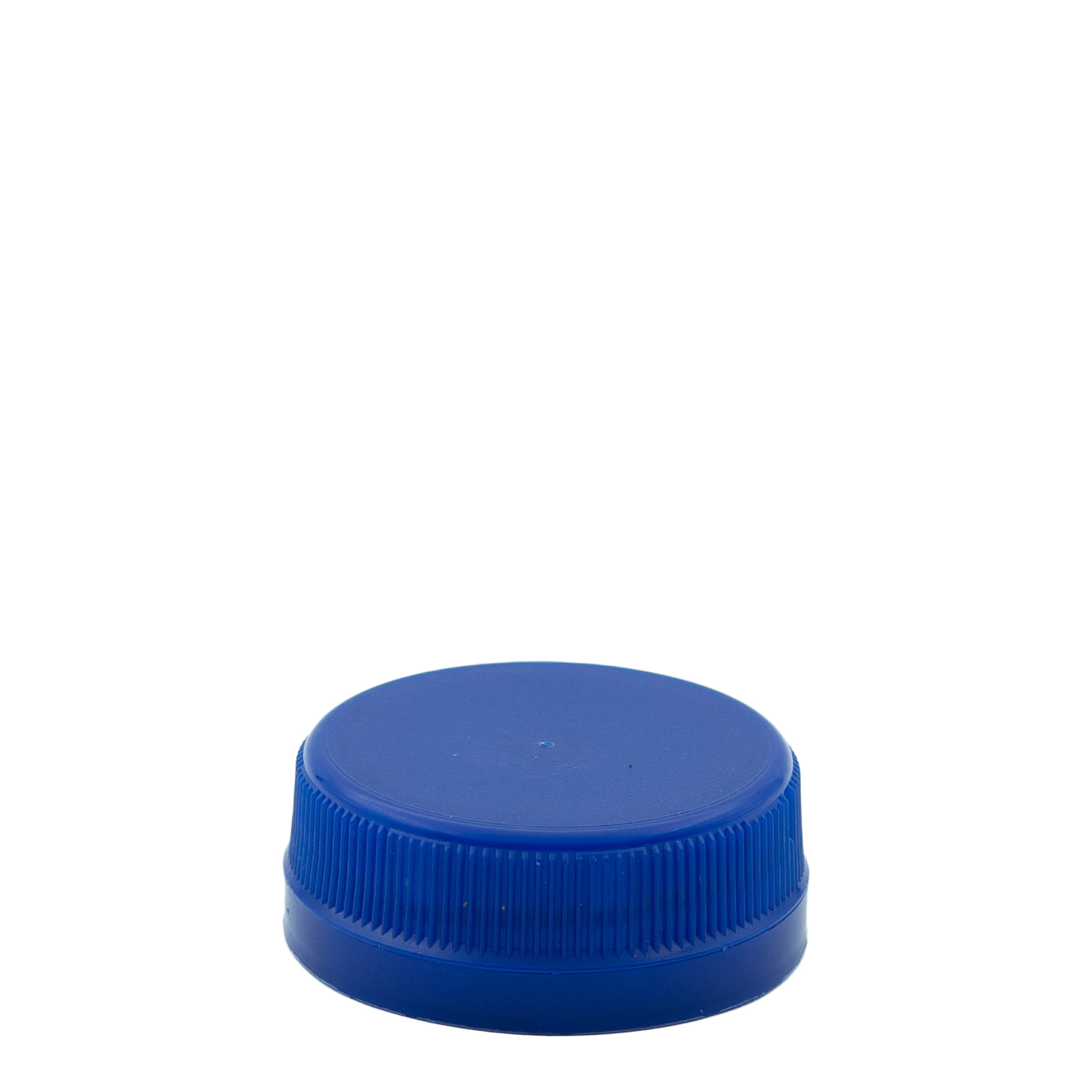 Tappo a vite con filetto doppio, plastica PE, blu, per bocca: PET 38 mm Tappo a vite con filetto doppio, plastica PE, blu, per bocca: PET 38 mm