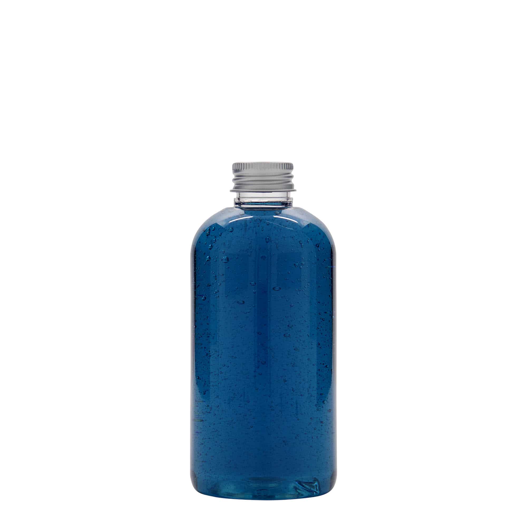 250 ml Bottiglia PET 'Boston', plastica, imboccatura: 24/410