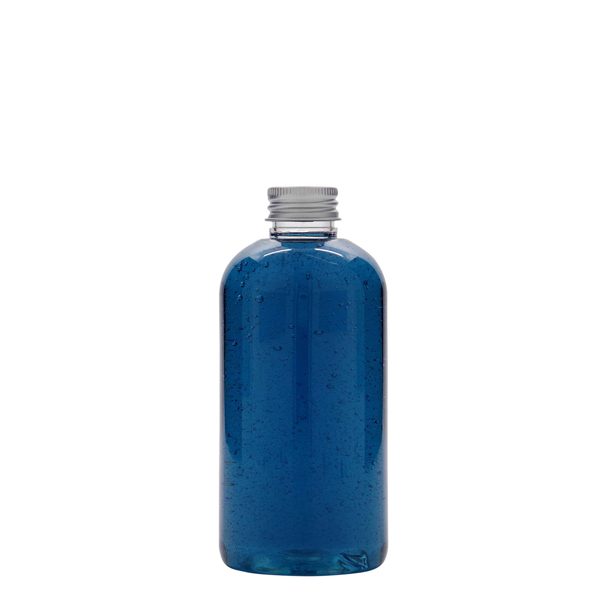 Bottiglia PET da 250 ml 'Boston', plastica, bocca: 24/410