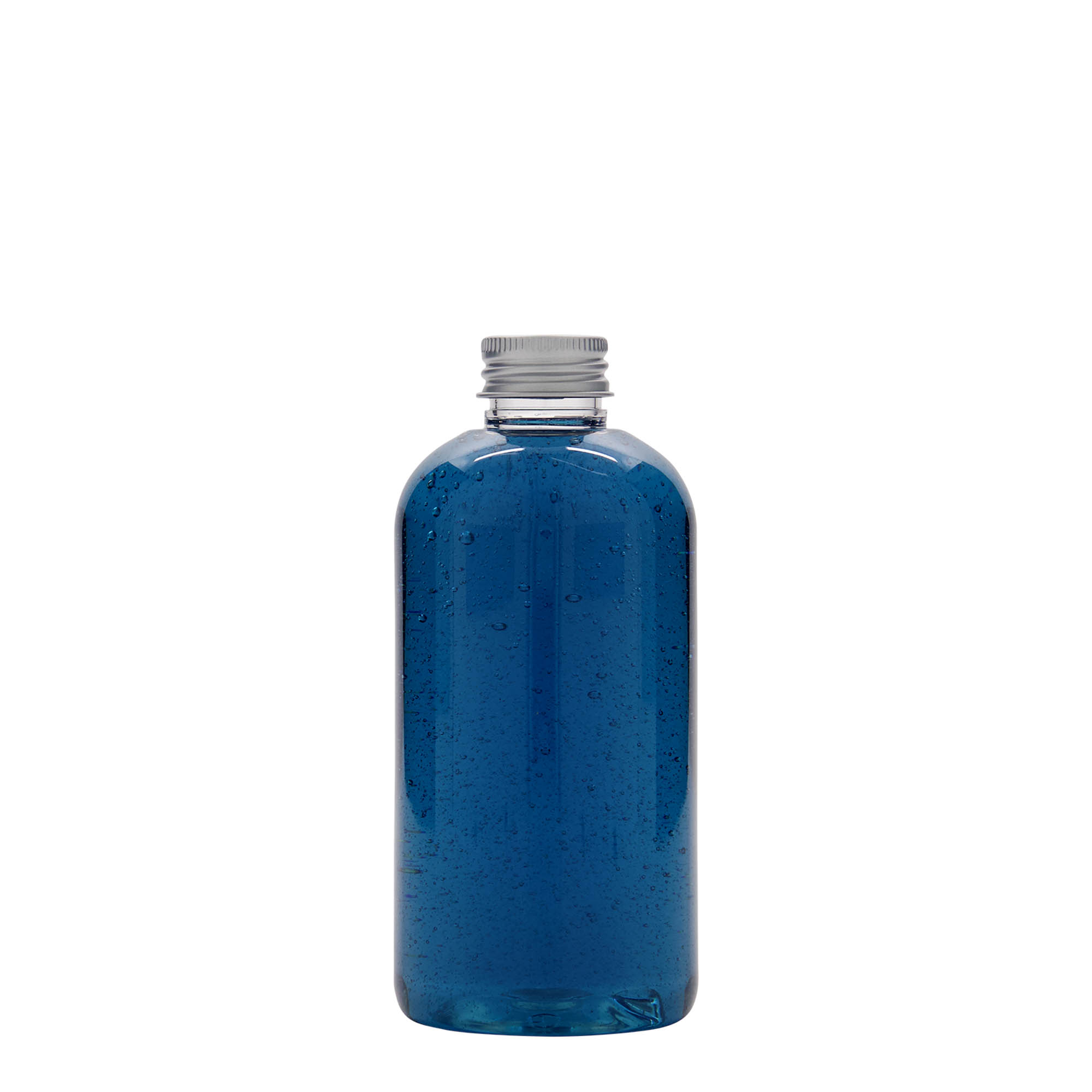 Bottiglia PET da 250 ml 'Boston', plastica, bocca: 24/410 Bottiglia PET da 250 ml 'Boston', plastica, bocca: 24/410