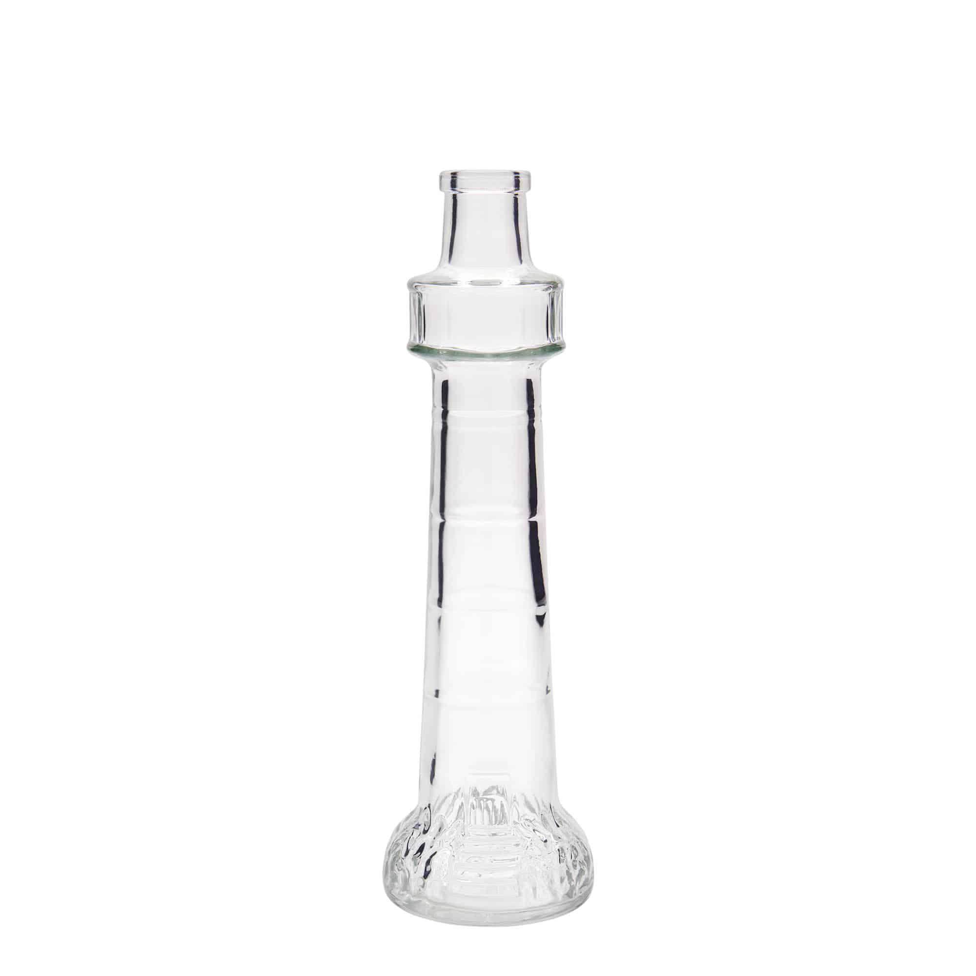 Bottiglia di vetro da 200 ml 'Leuchtturm', bocca: sughero Bottiglia di vetro da 200 ml 'Leuchtturm', bocca: sughero