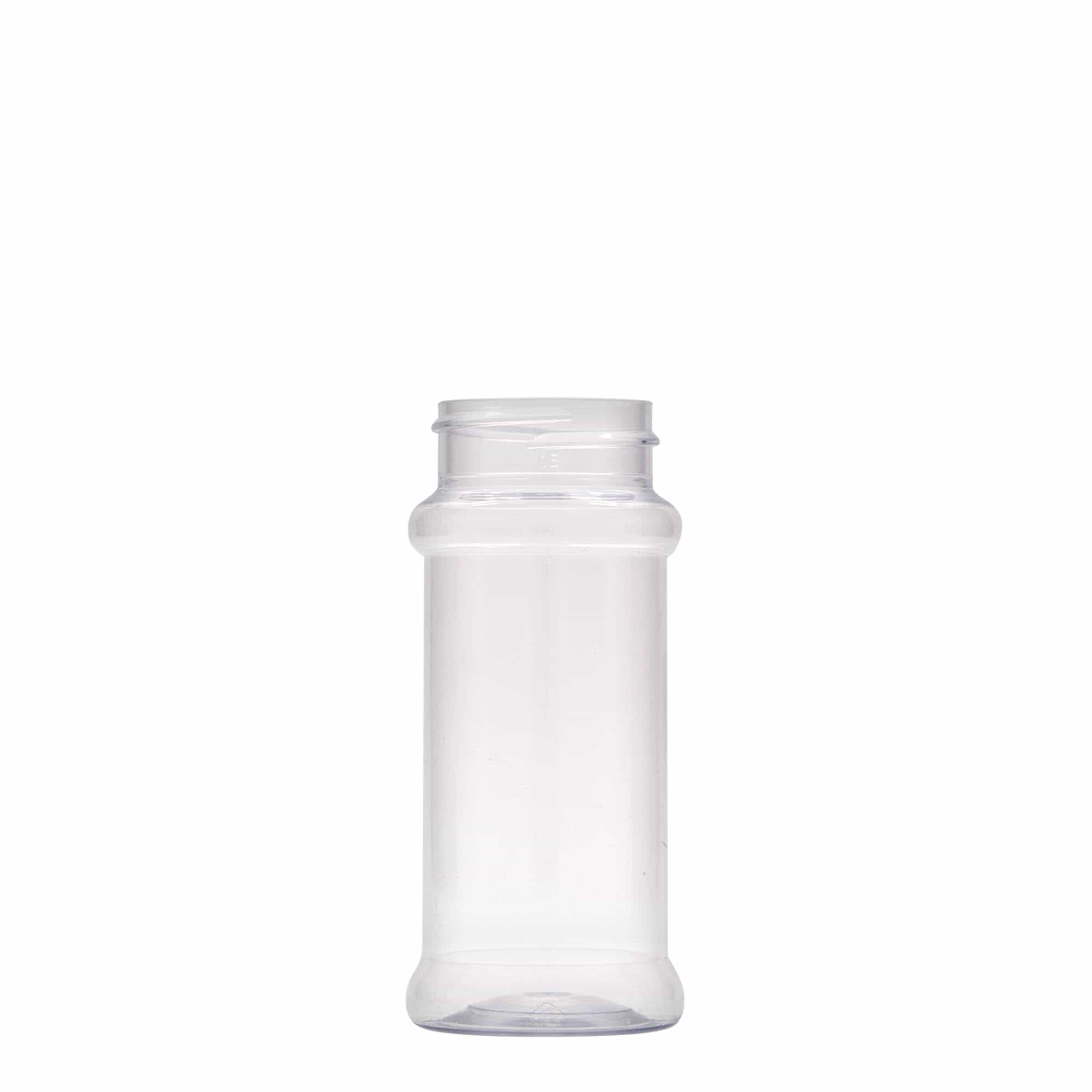 100 ml barattolo per spezie in PET, plastica, bocca: 38/400