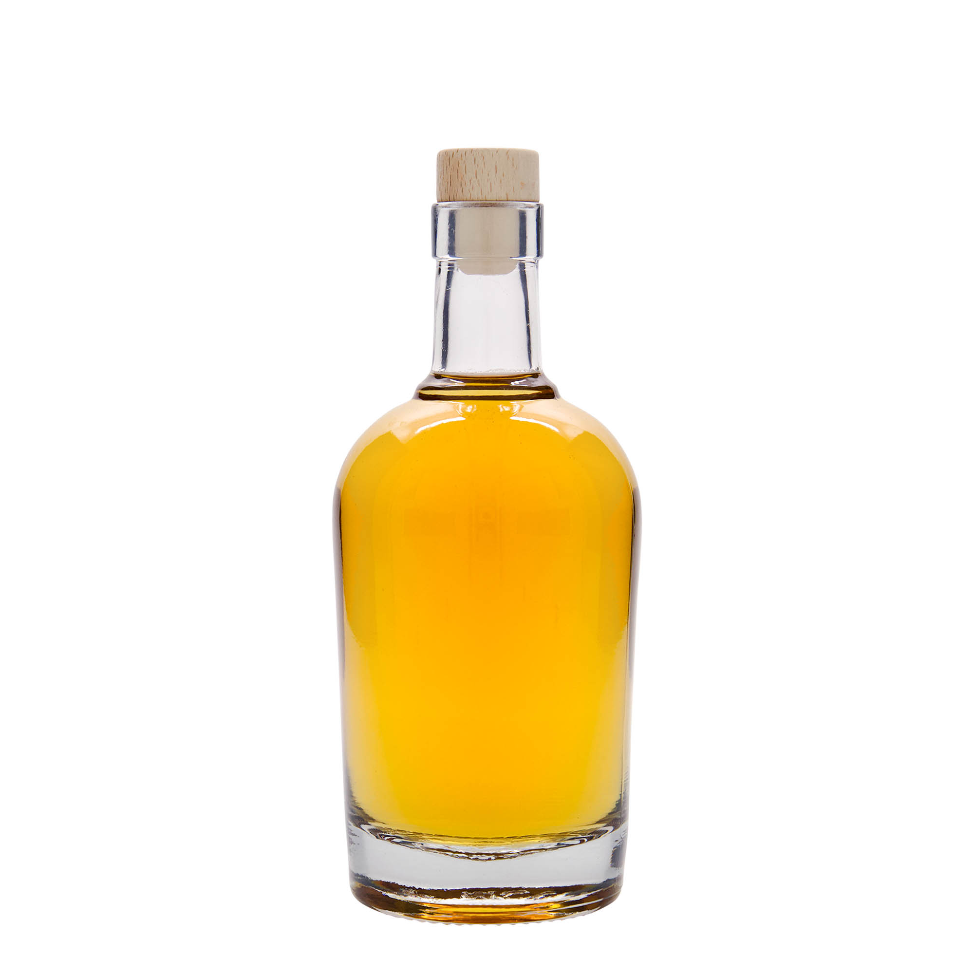 Bottiglia di vetro da 500 ml 'Amarillo', bocca: tappo di sughero