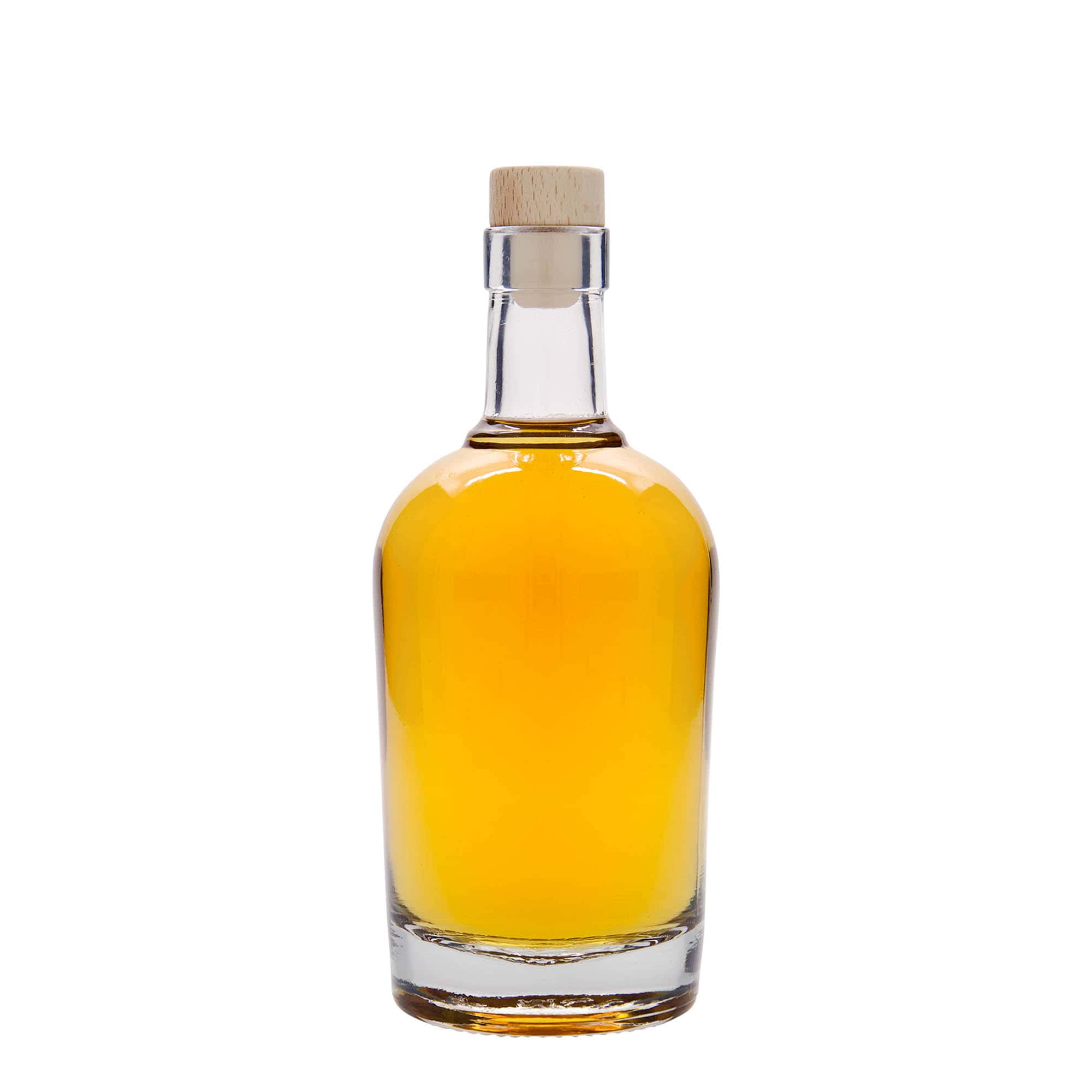 Bottiglia di vetro da 500 ml 'Amarillo', bocca: tappo di sughero