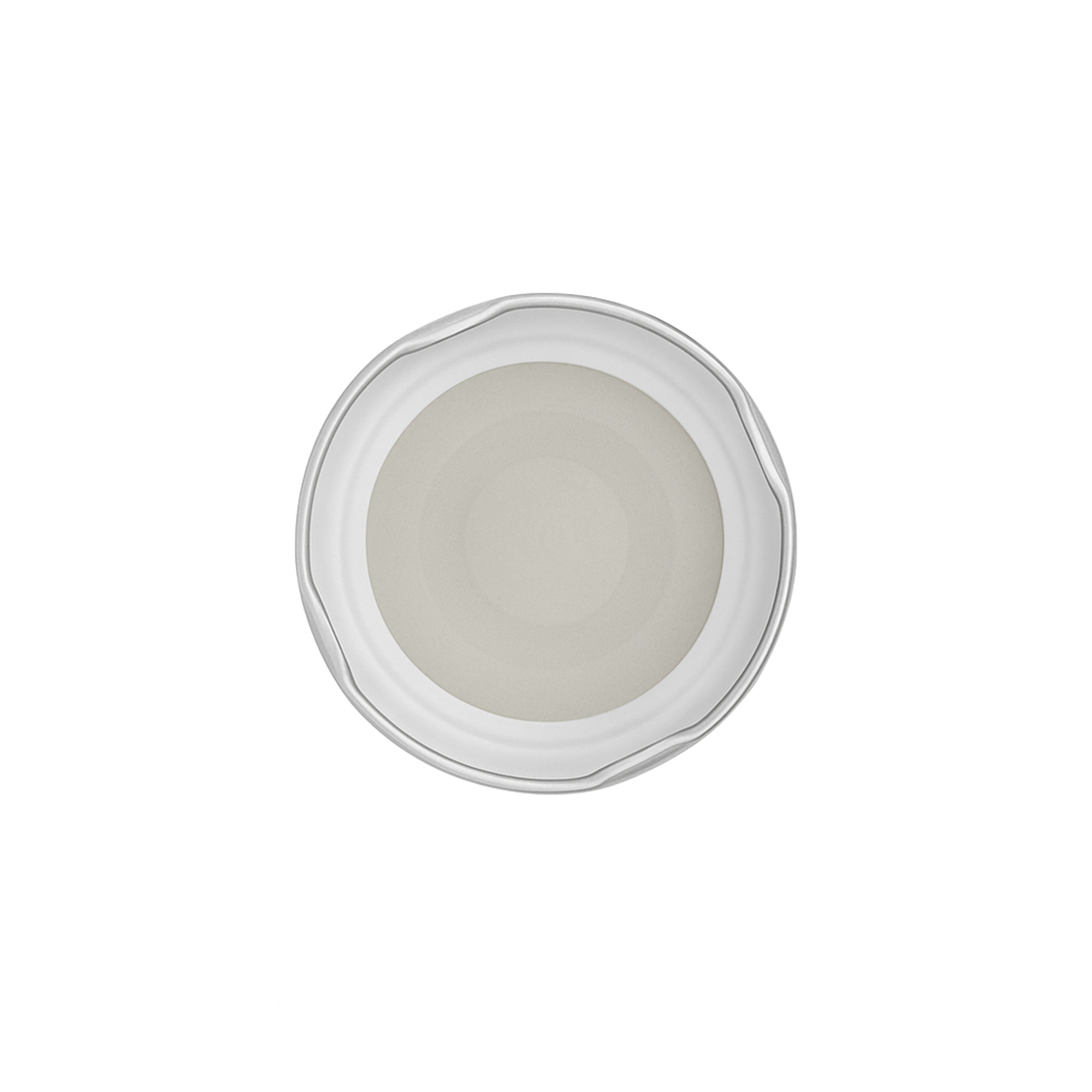 Chiusura a vite profonda, lamiera bianca, argento, per bocca: Deep-TO 66 Chiusura a vite profonda, lamiera bianca, argento, per bocca: Deep-TO 66
