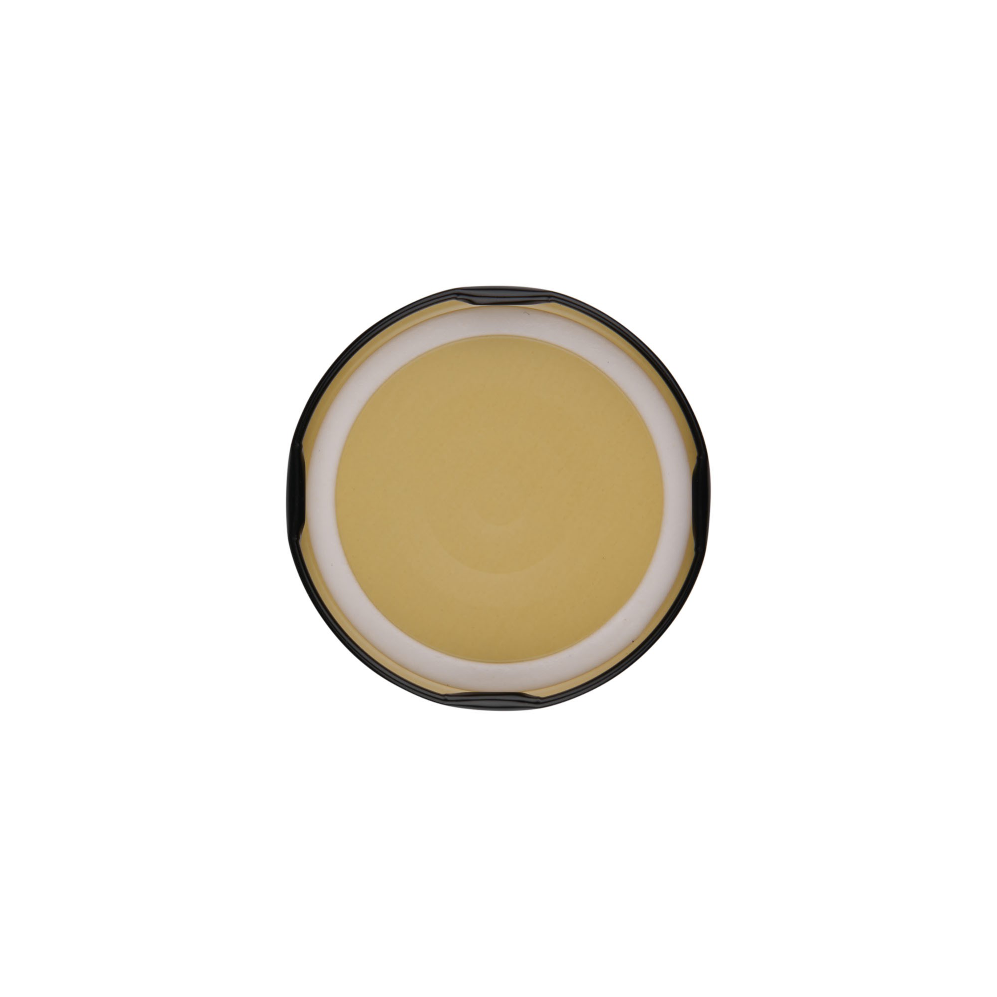 Tappo Twist-Off, lamina bianca, nero, per bocca: TO 66 Tappo Twist-Off, lamina bianca, nero, per bocca: TO 66