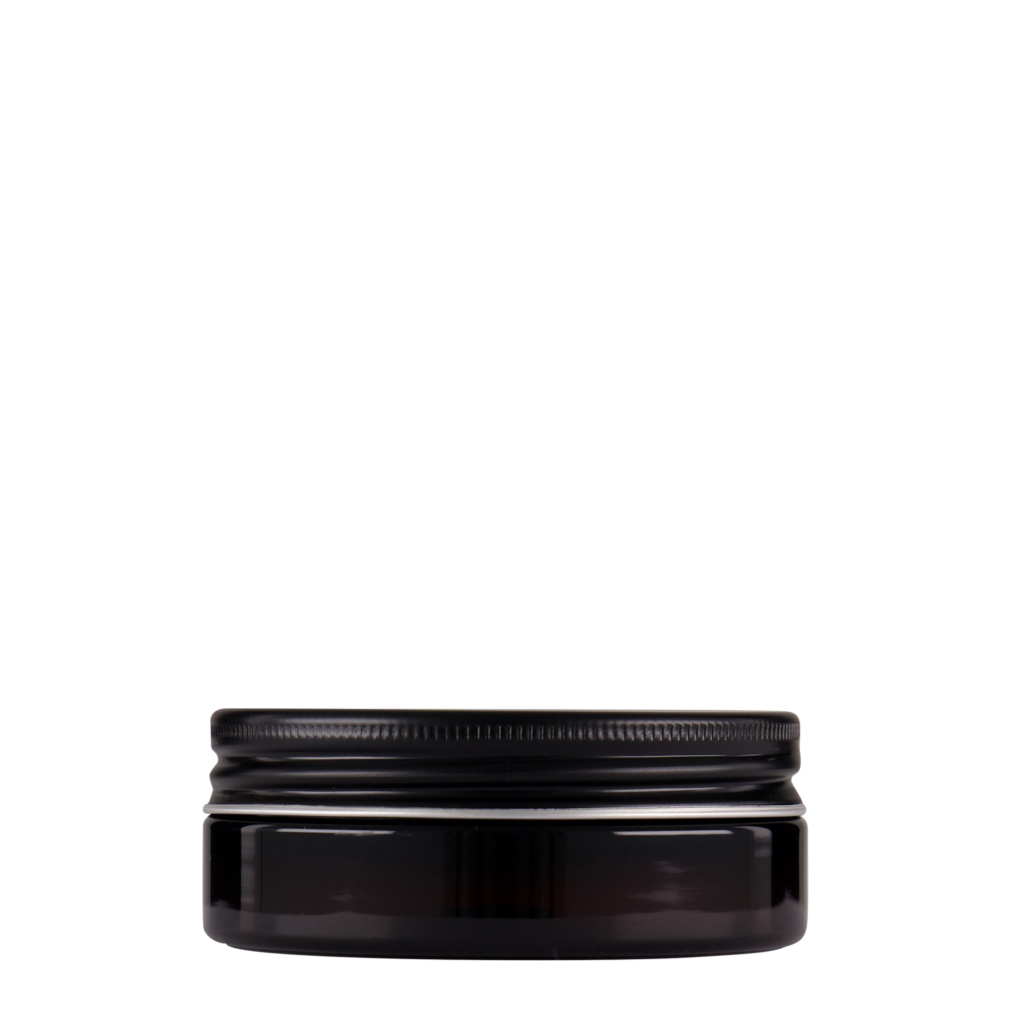 50 ml barattolo in PET 'Isabella', marrone, bocca: 70/400