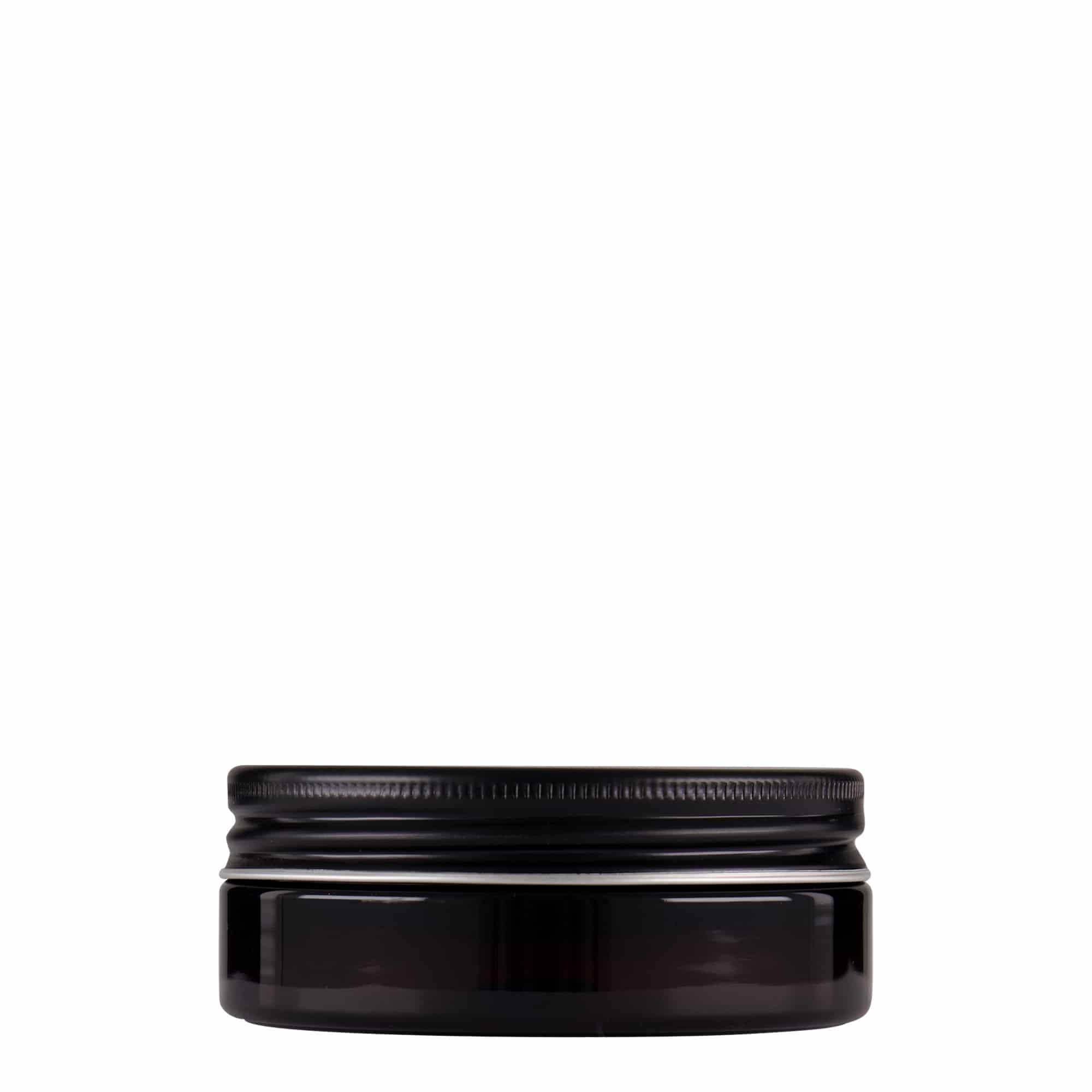50 ml barattolo in PET 'Isabella', marrone, bocca: 70/400