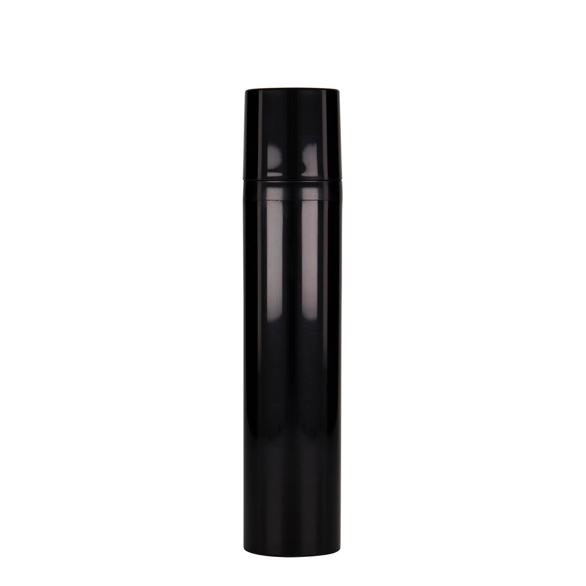 Dispenser Airless 100 ml 'Mezzo', plastica PP, nero